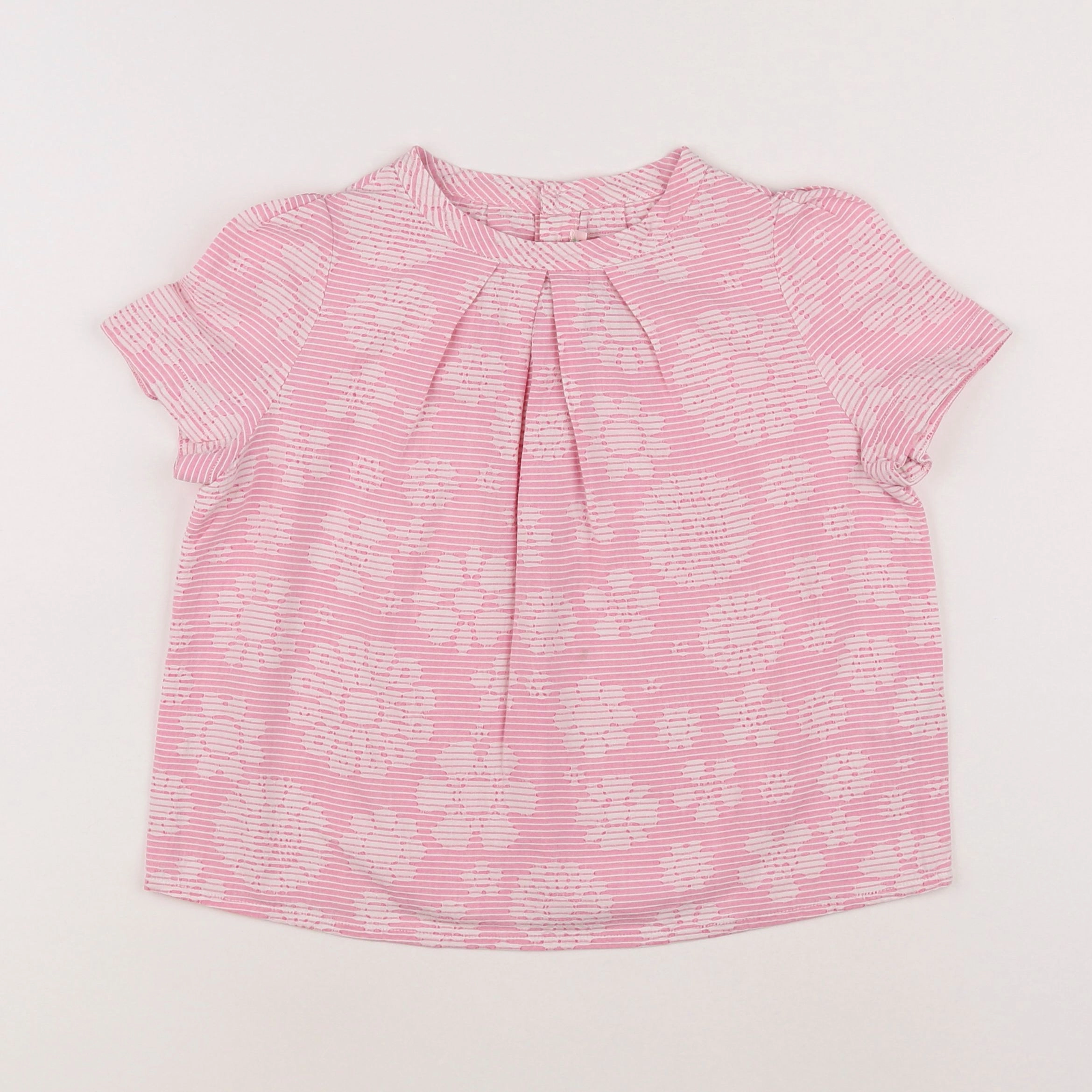 Bonpoint - blouse rose - 6 ans