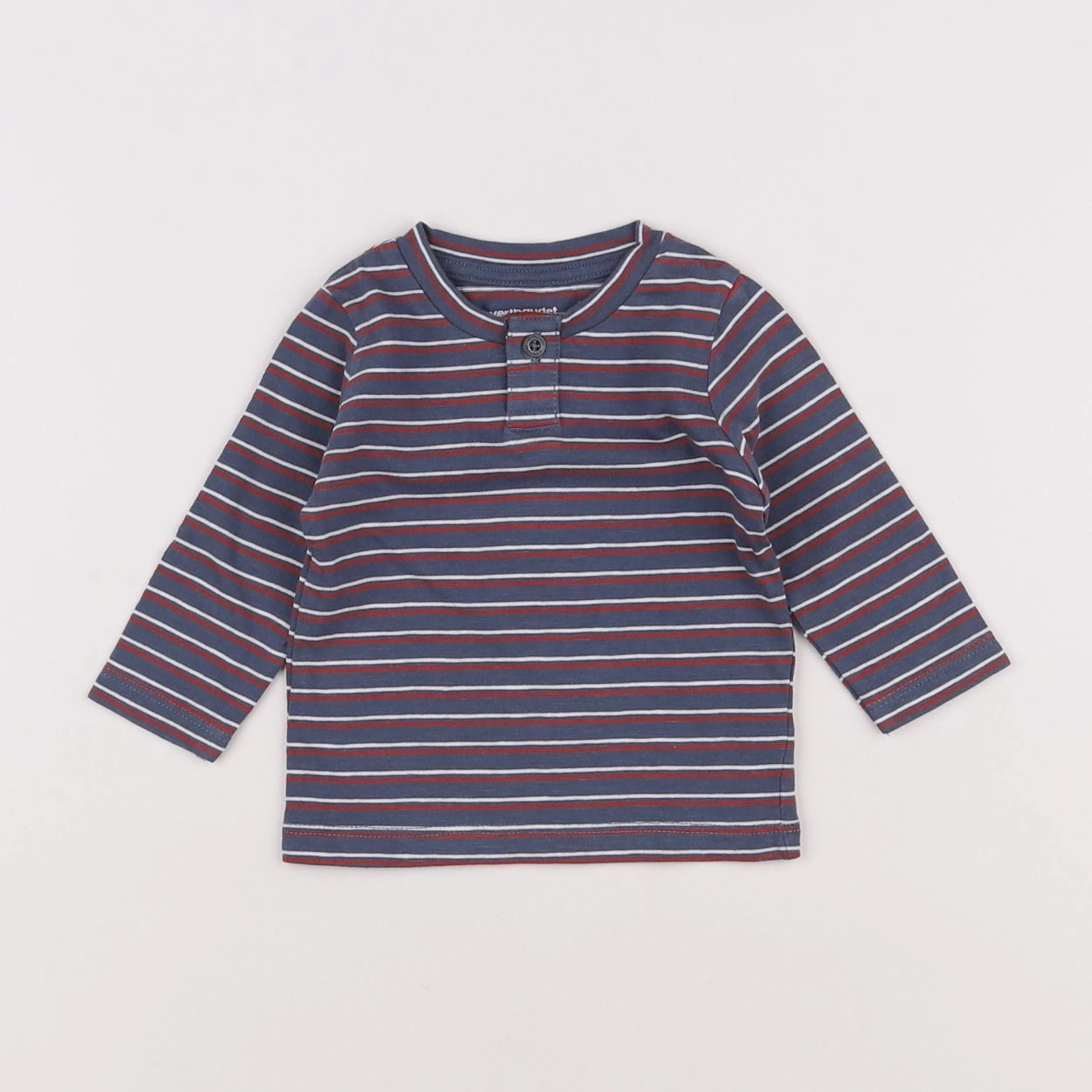 Vertbaudet - tee-shirt gris - 3 mois