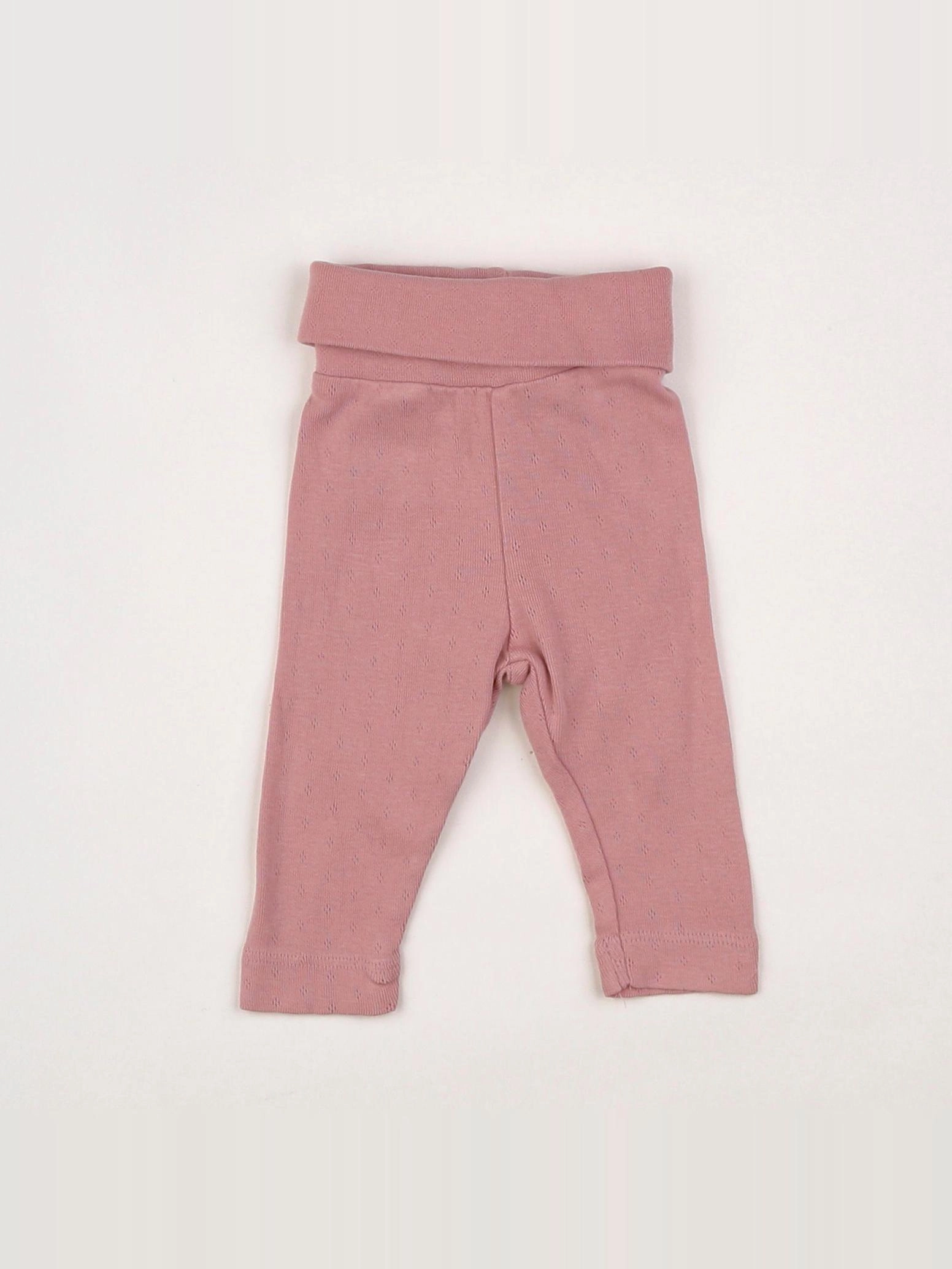 H&M - legging rose - 1 mois
