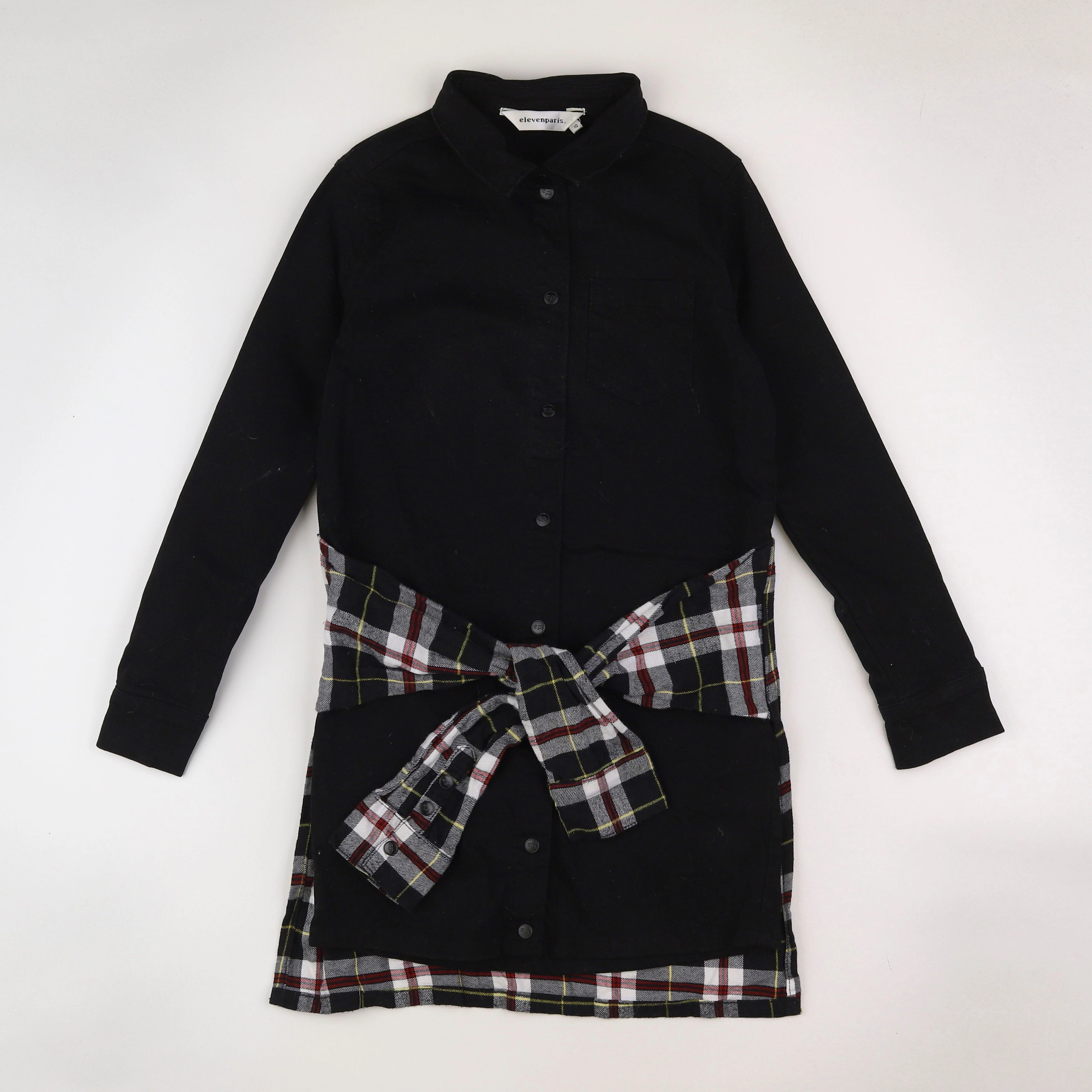 Little Eleven Paris - robe noir - 10 ans