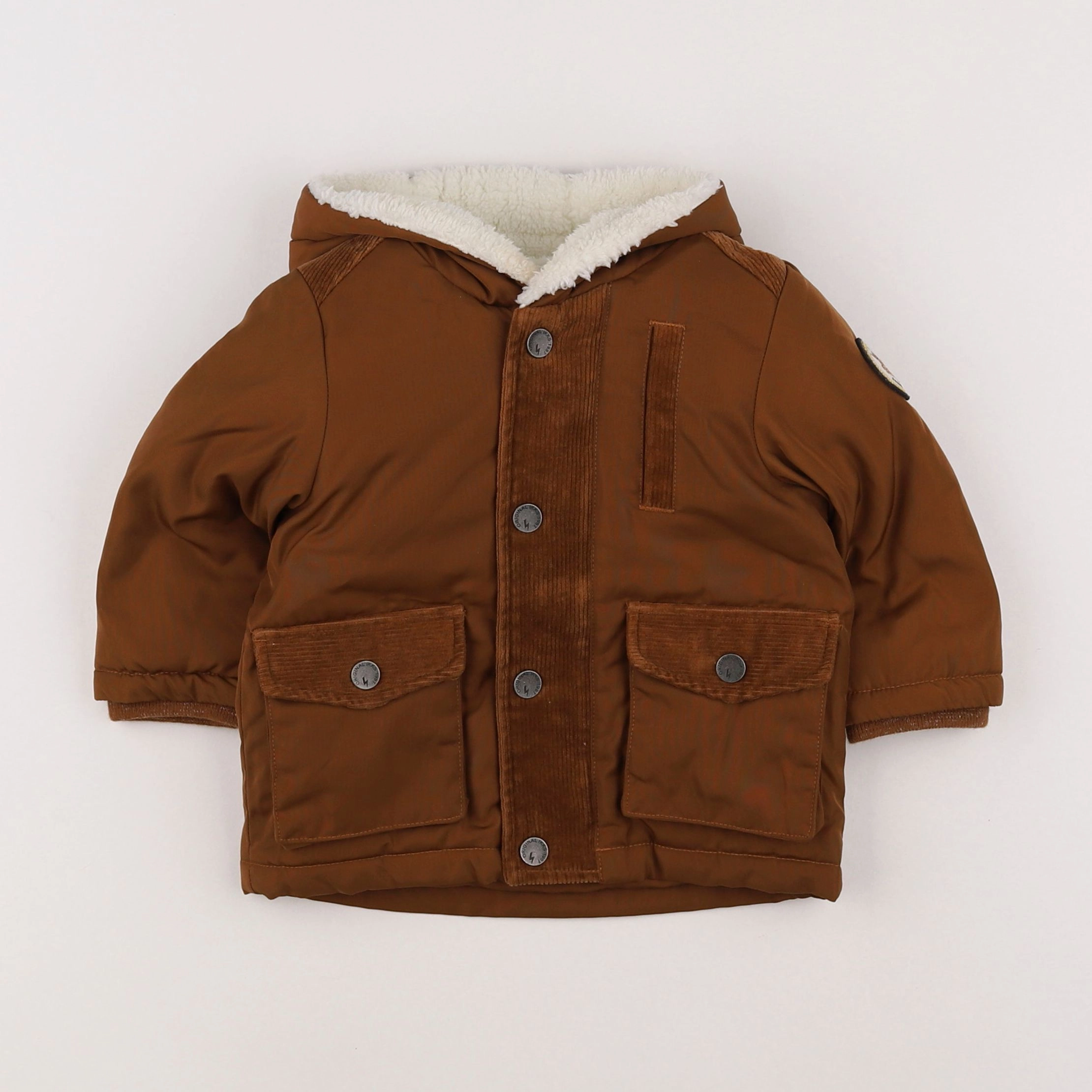 IKKS - parka marron - 12 mois