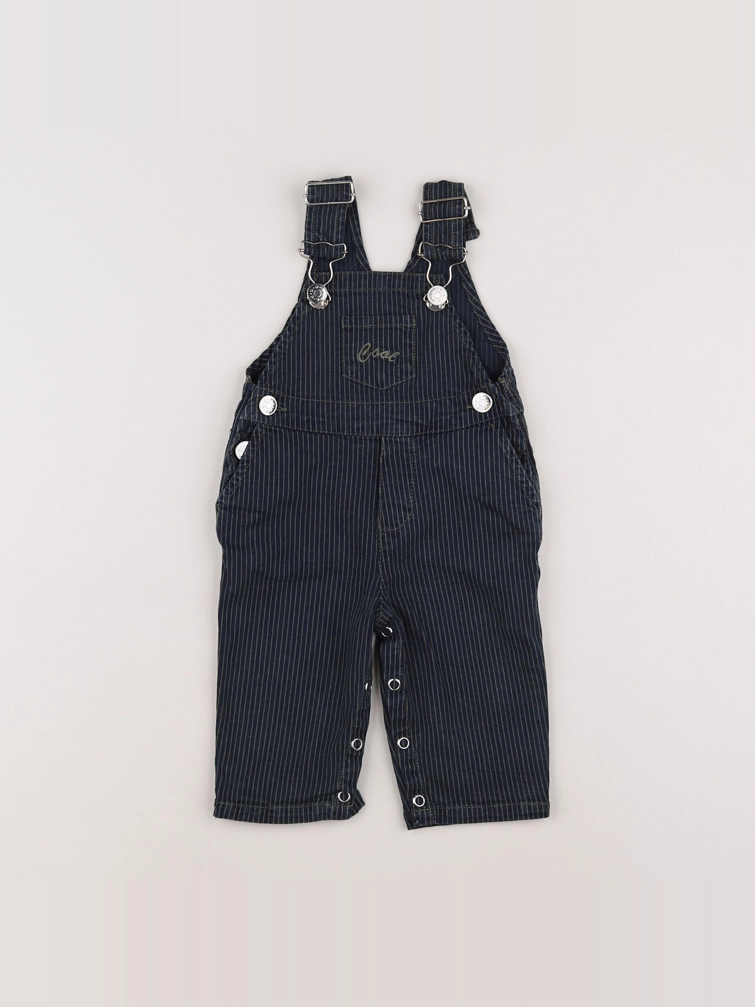 Louis Louise - salopette bleu - 6 mois