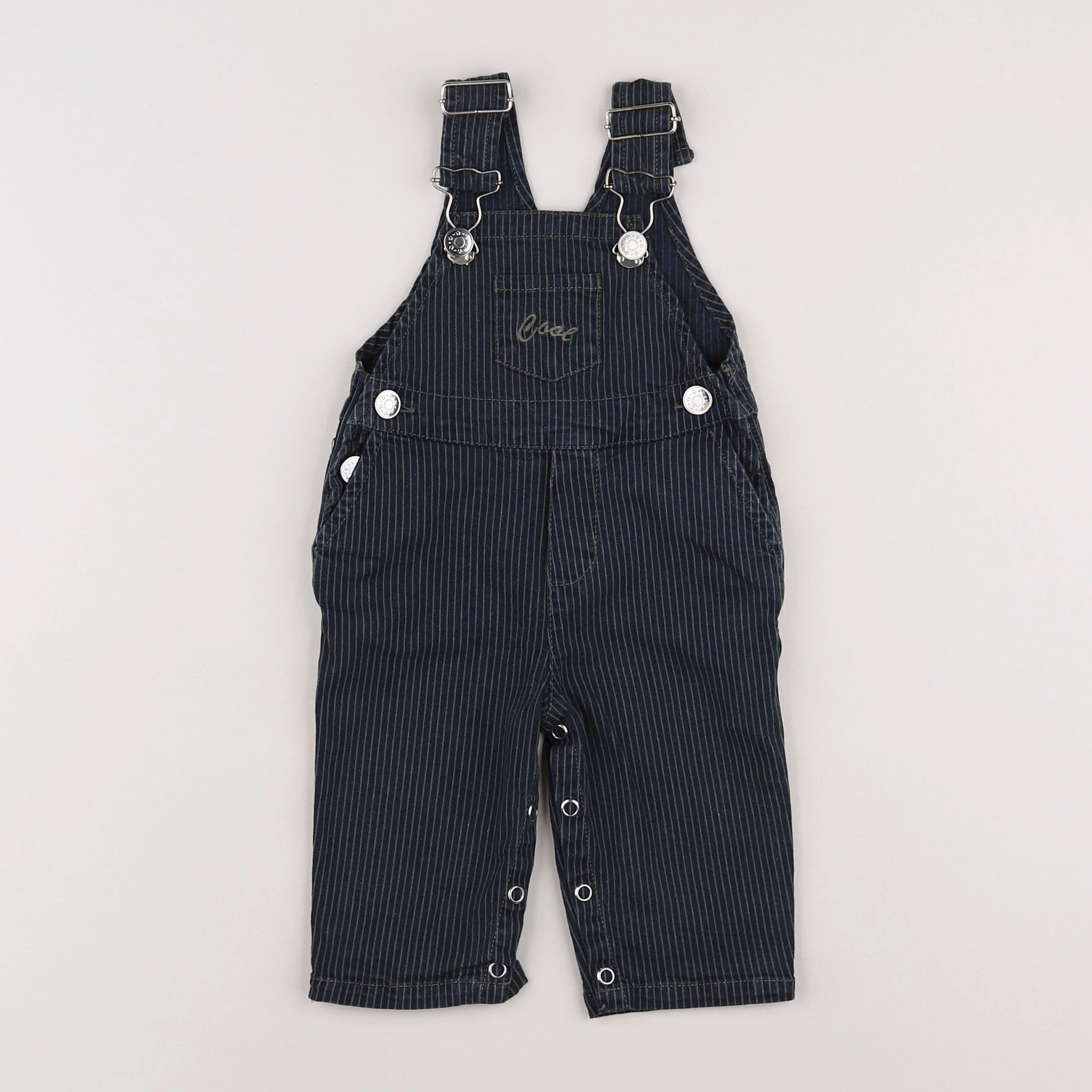 Louis Louise - salopette bleu - 6 mois
