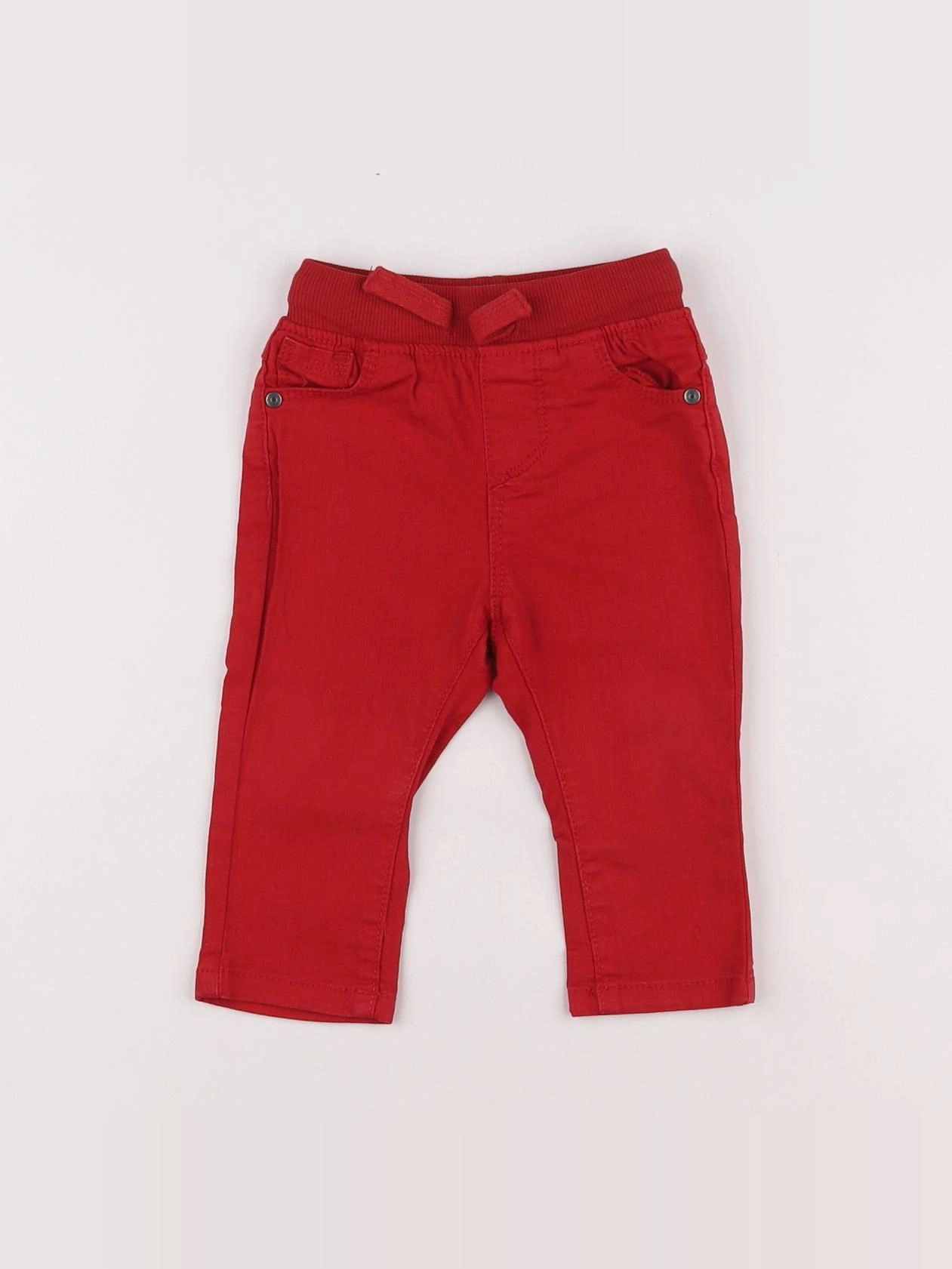 Tape à l'oeil - pantalon rouge - 12 mois
