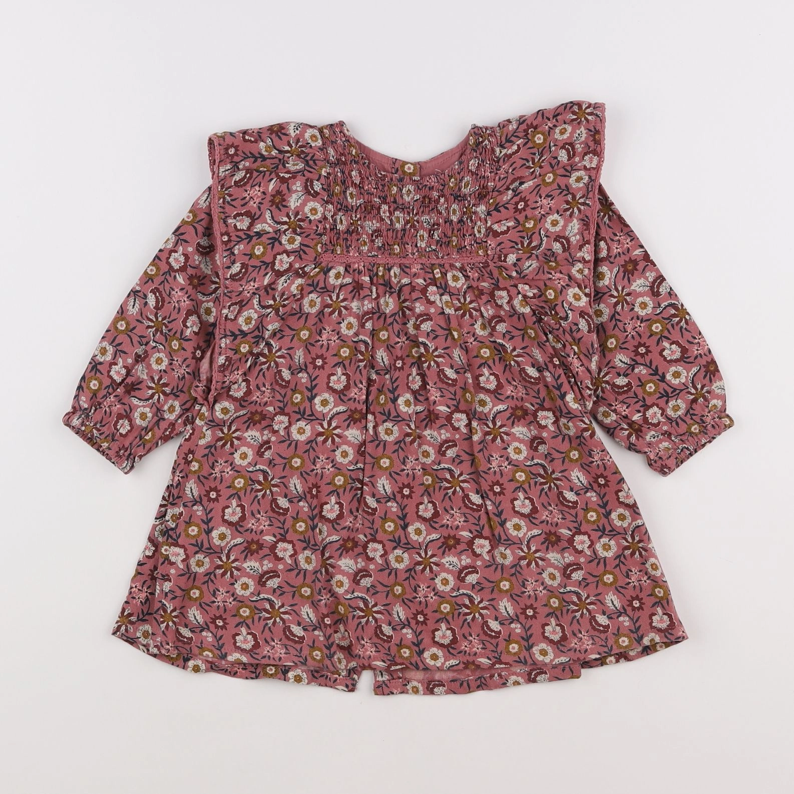 Vertbaudet - robe multicolore - 18 mois
