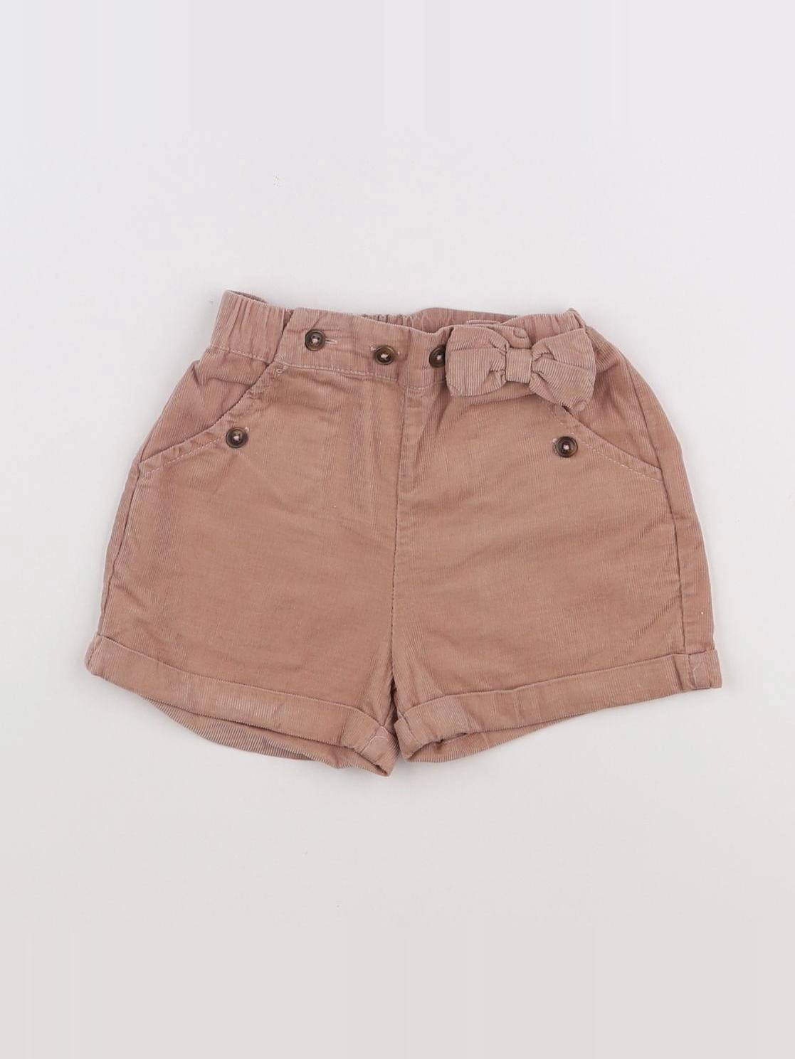 Vertbaudet - short rose - 2 ans