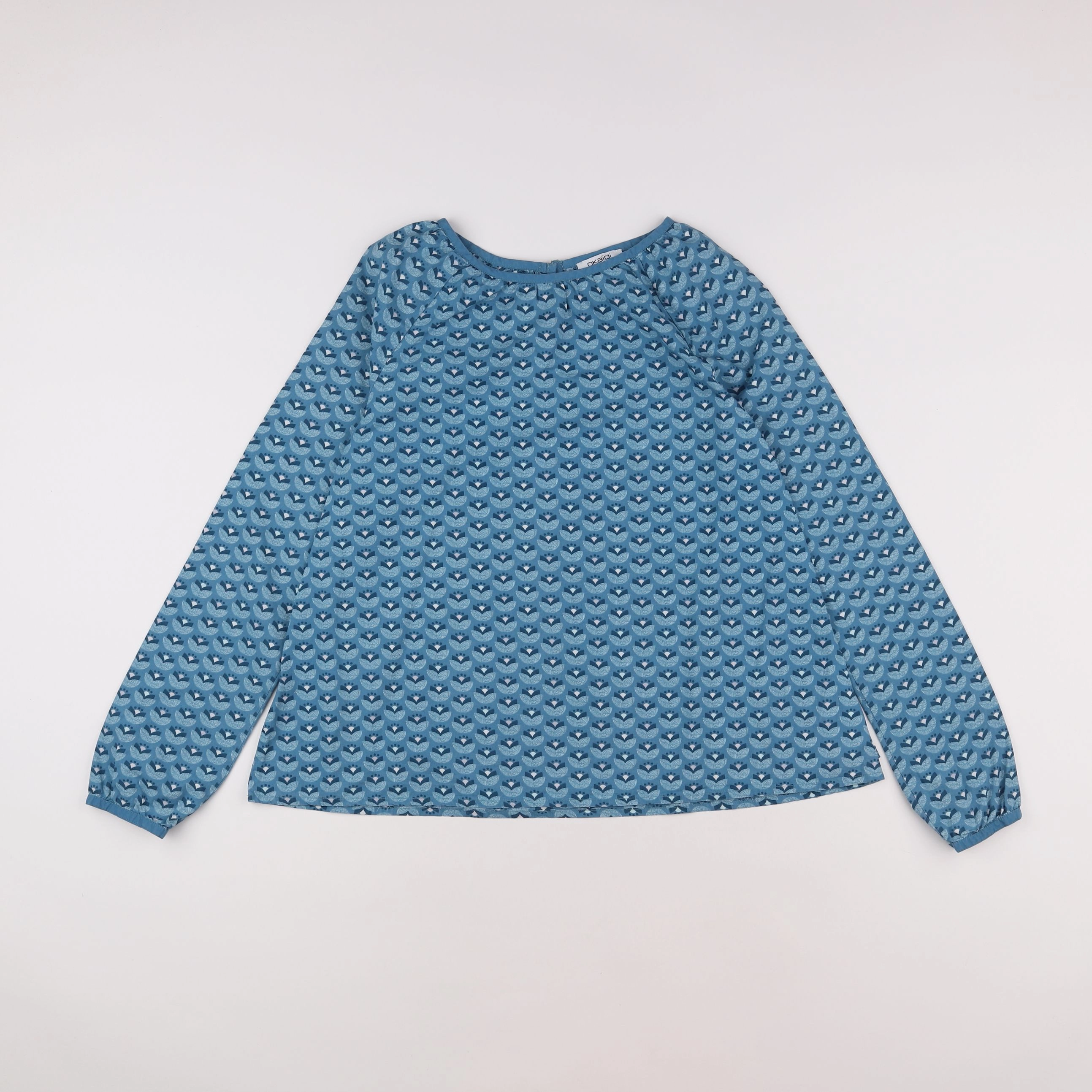 Okaidi - blouse bleu - 12 ans