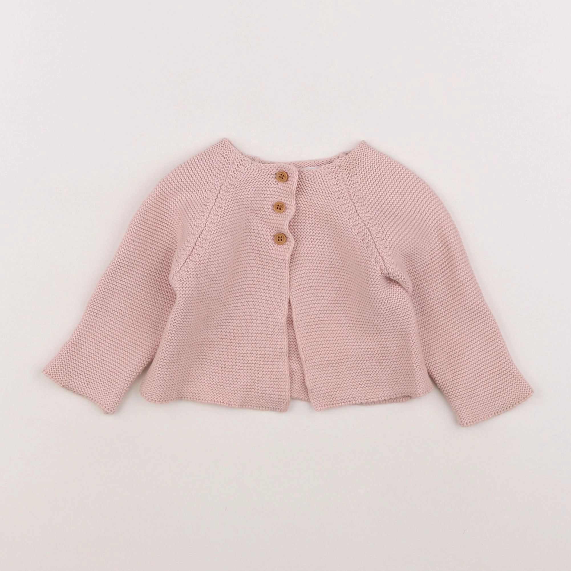 Boutchou - gilet rose - 3 mois