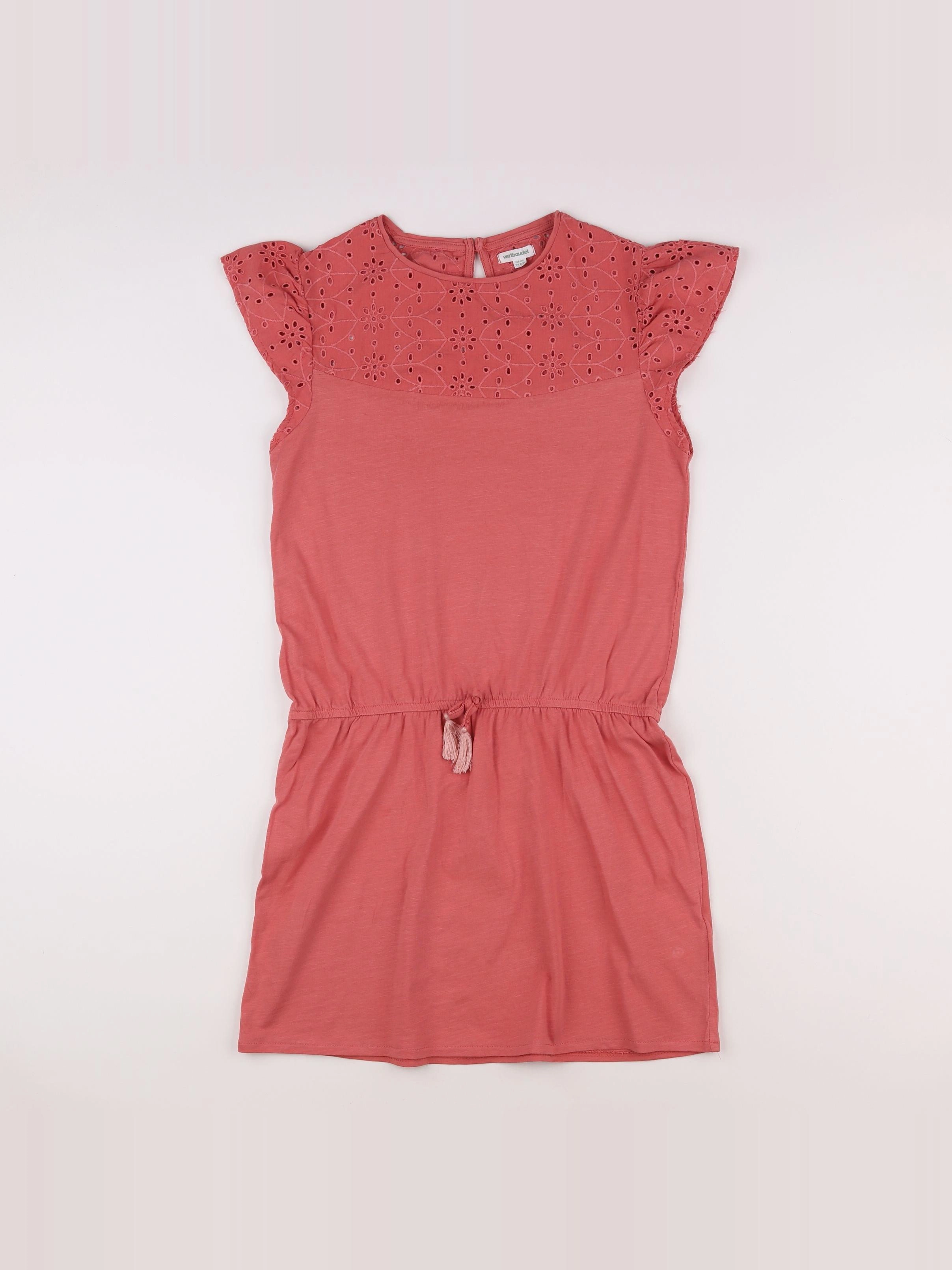 Vertbaudet - robe rose - 14 ans