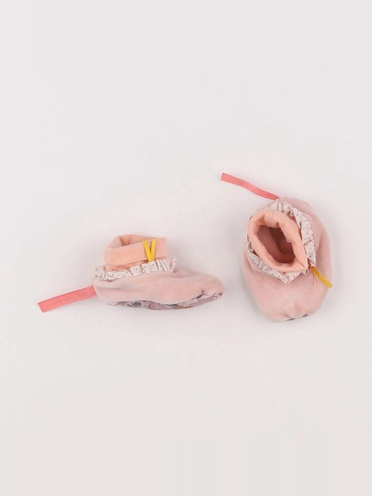 Moulin Roty - chaussons rose - pointure 17/18