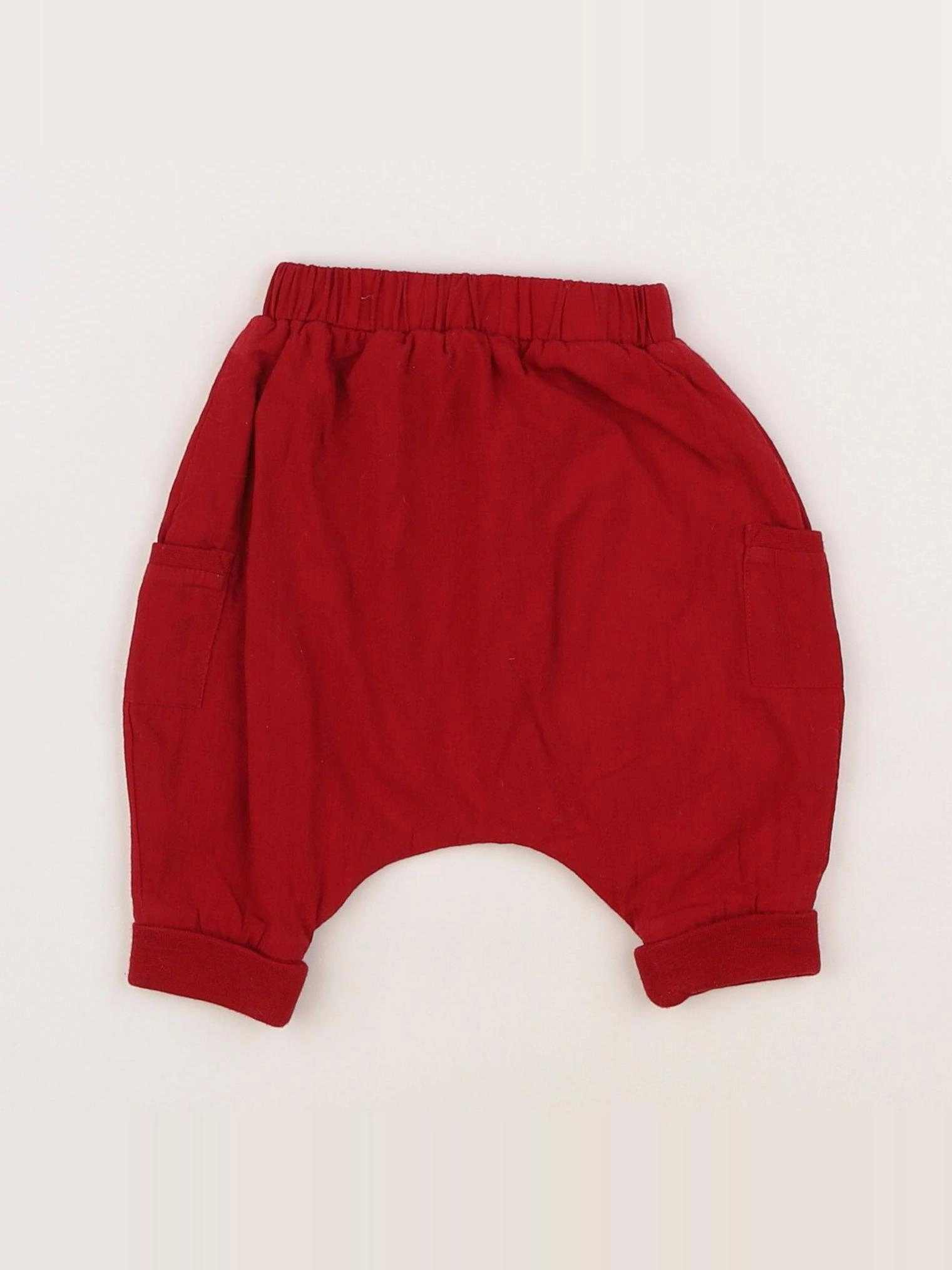 Boutchou - sarouel rouge - 1 mois