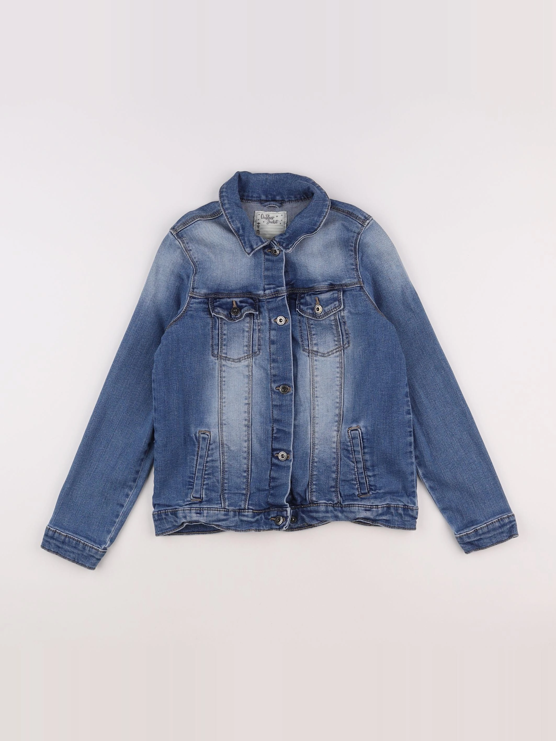 Vertbaudet - veste bleu - 10 ans
