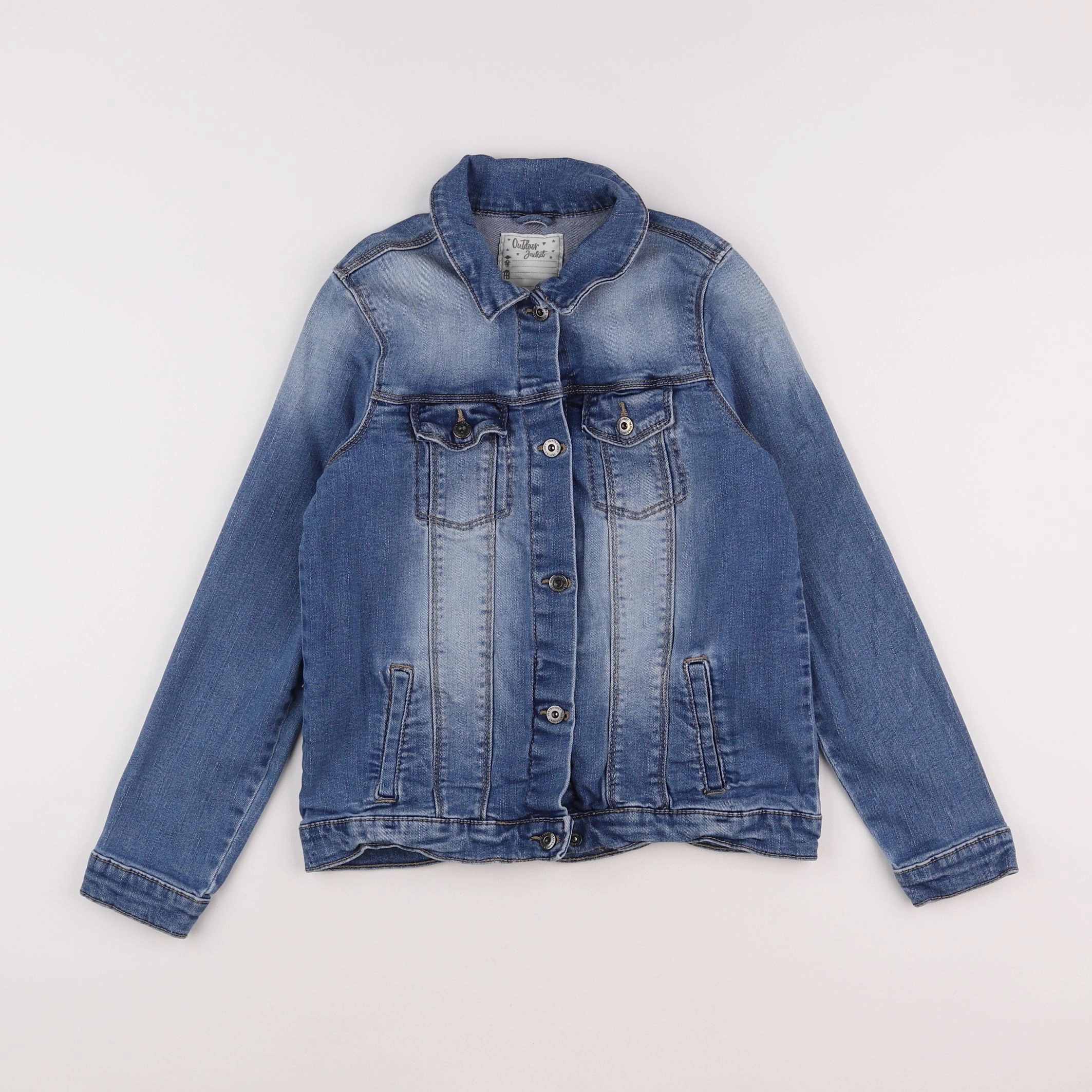 Vertbaudet - veste bleu - 10 ans