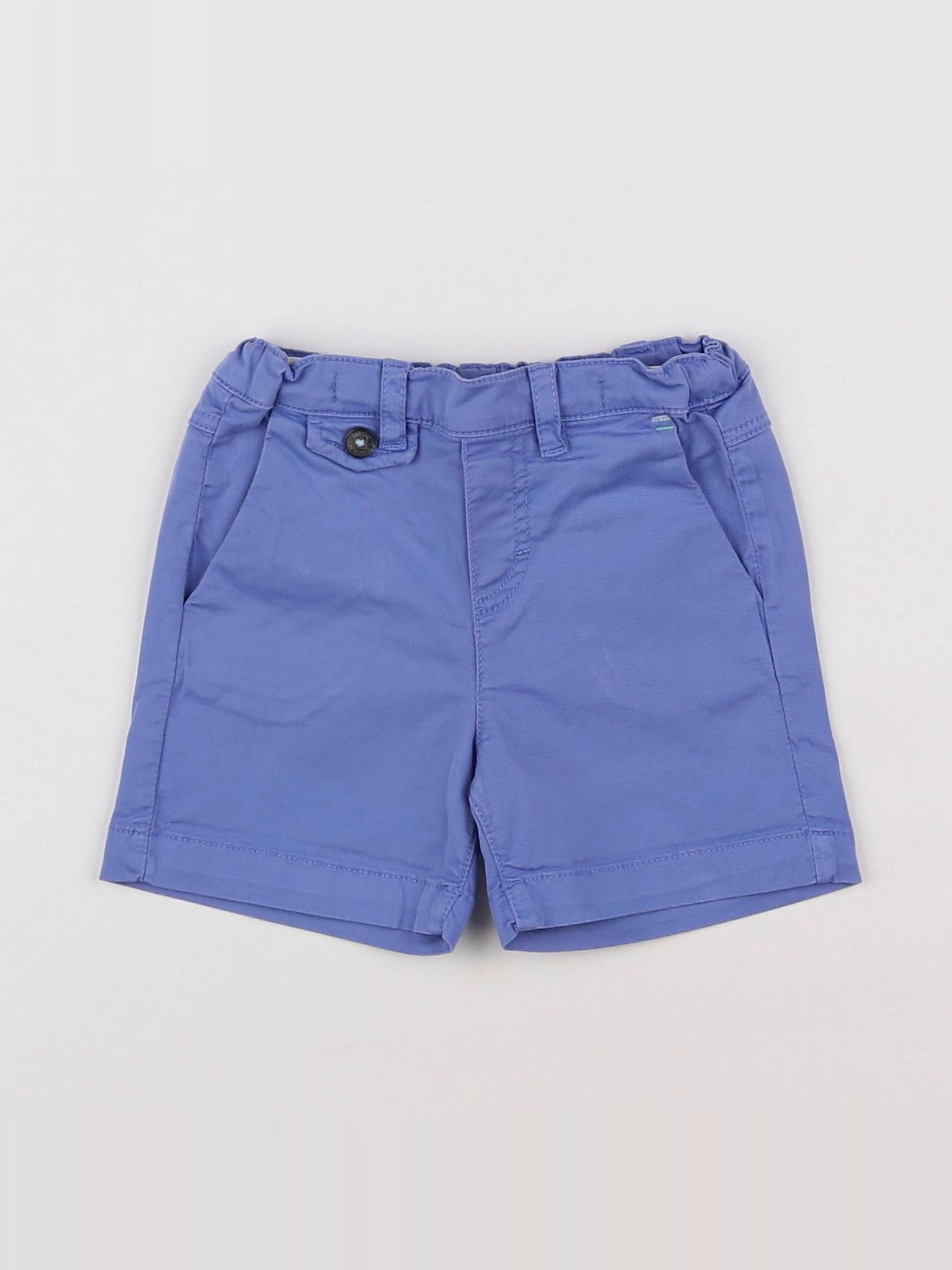 Tartine & Chocolat - short bleu - 6 mois