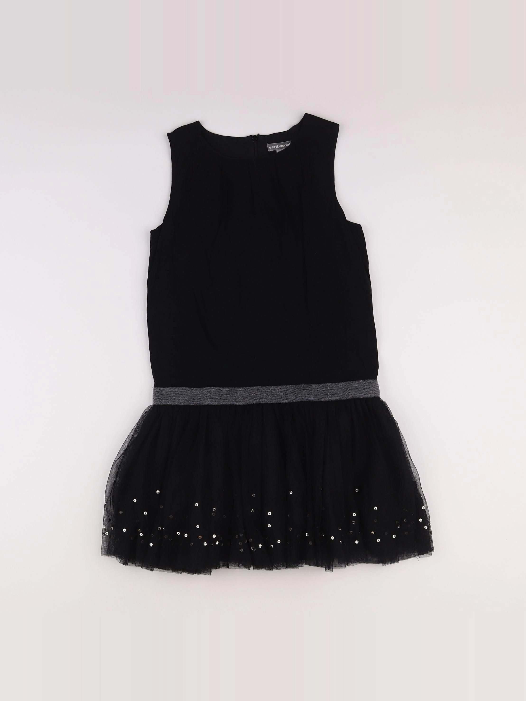 Vertbaudet - robe noir - 10 ans