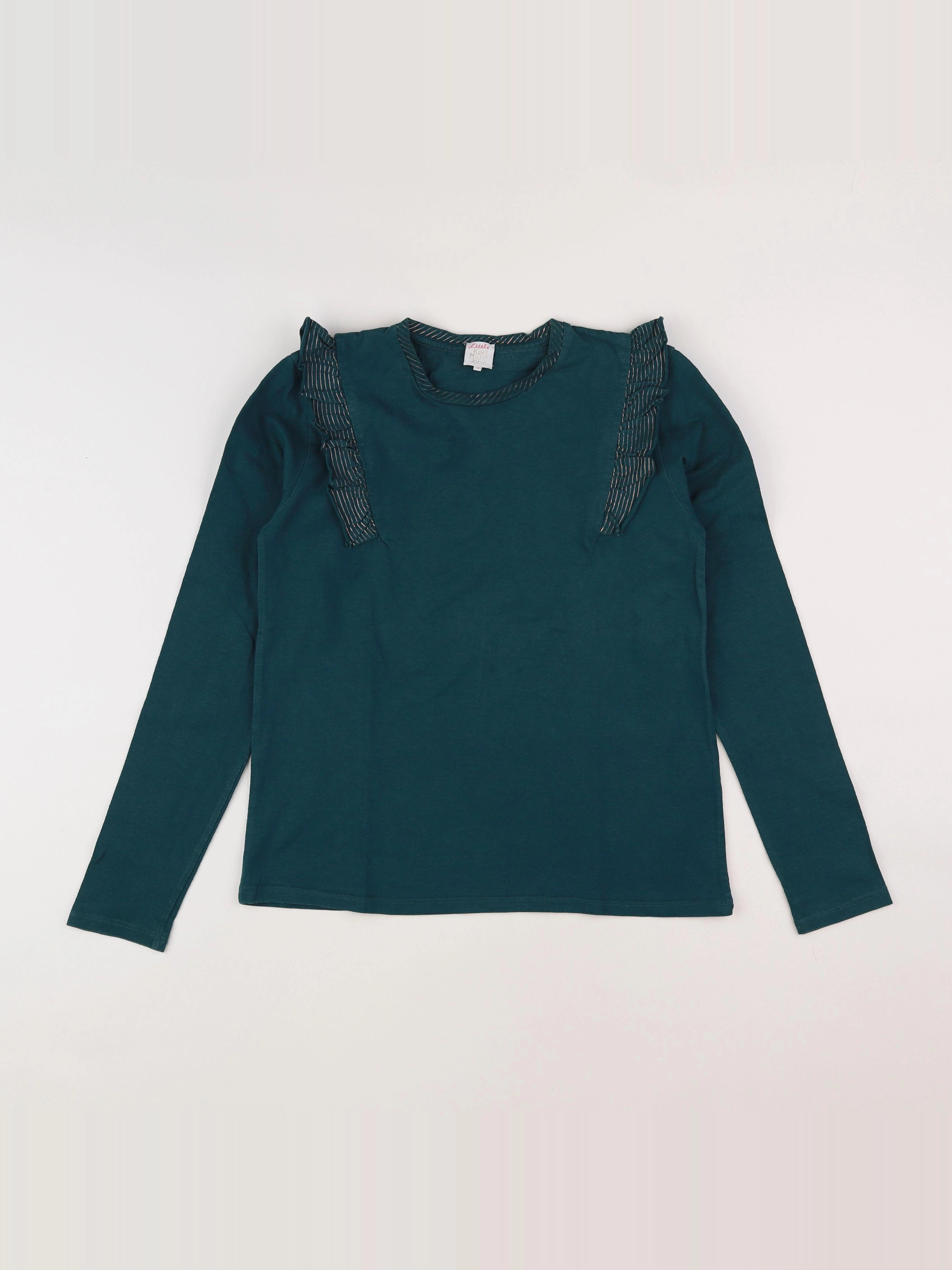 Little Karl Marc John - tee-shirt vert - 12 ans