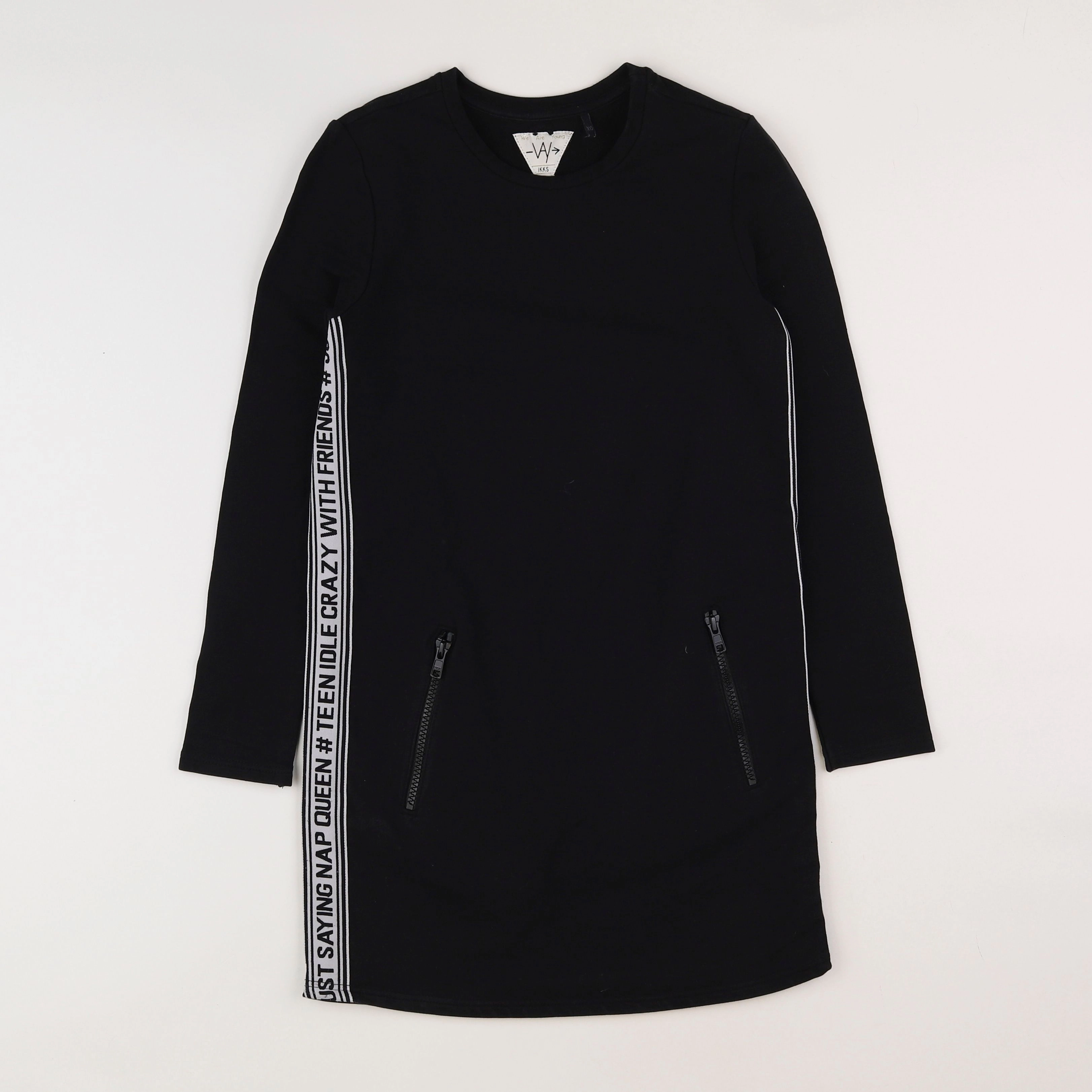 IKKS - robe noir - 10 ans