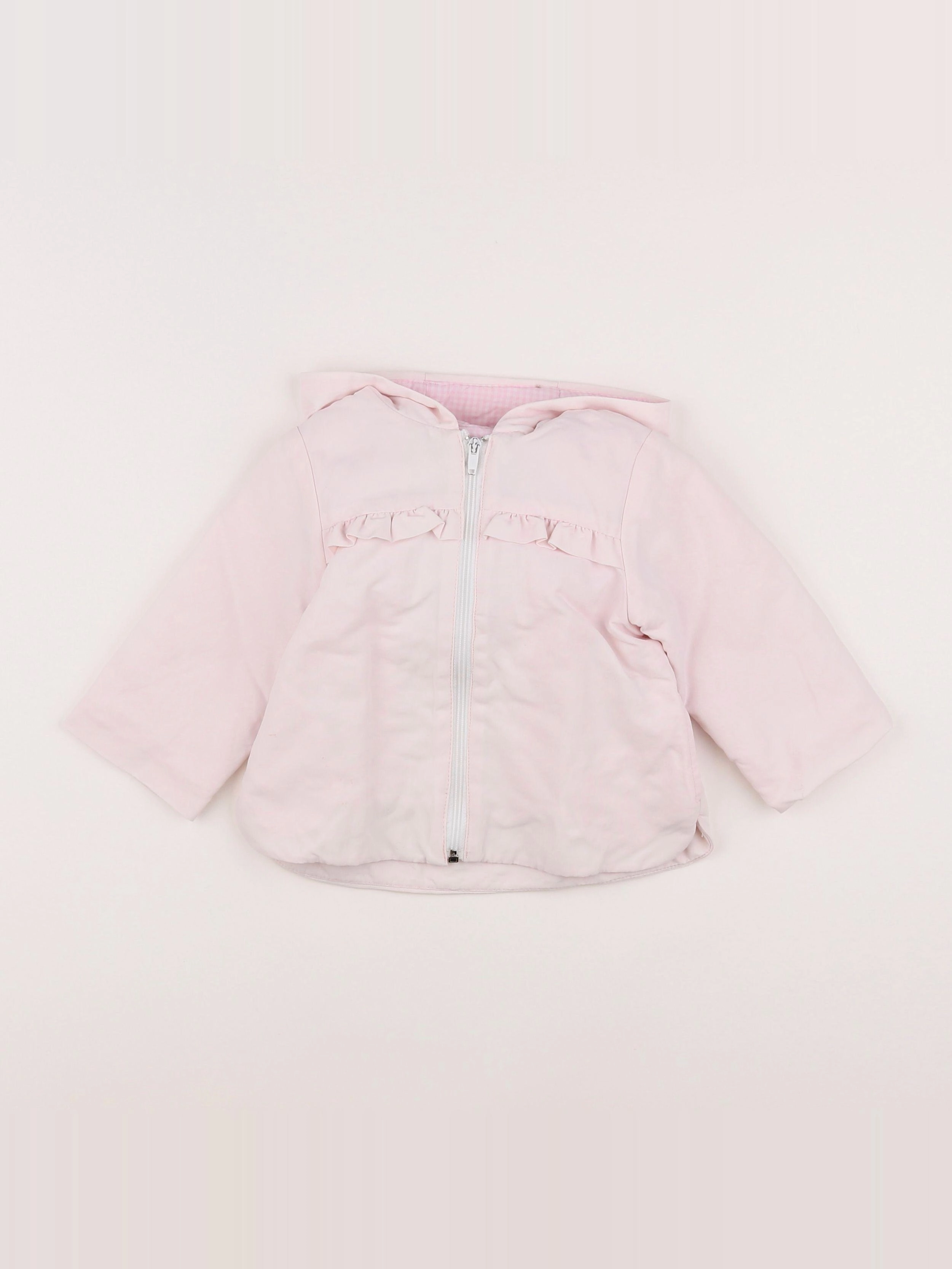 Jacadi - veste rose - 12 mois