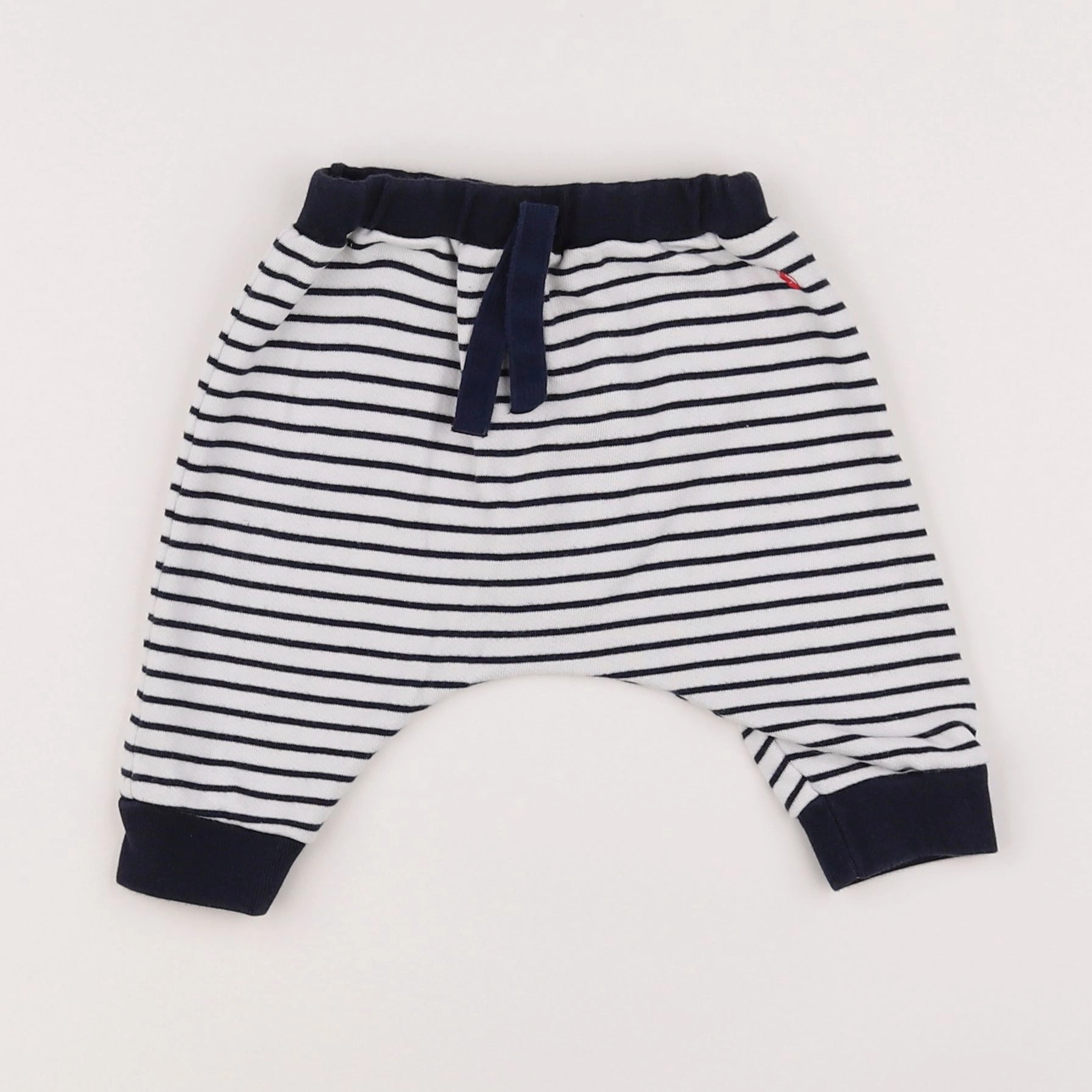 Petit Bateau - jogging blanc - 3 mois