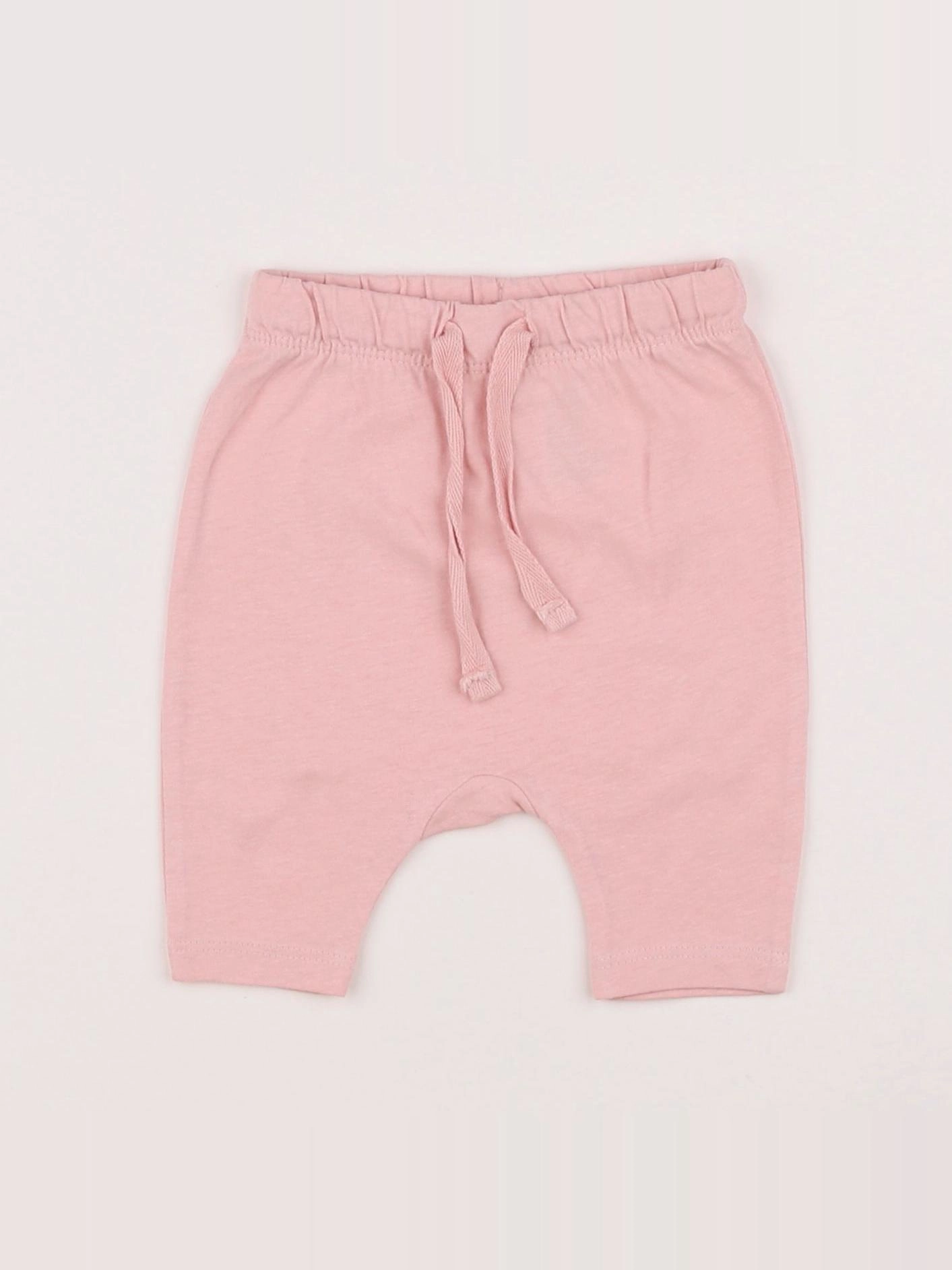 H&M - legging rose - 0/1 mois