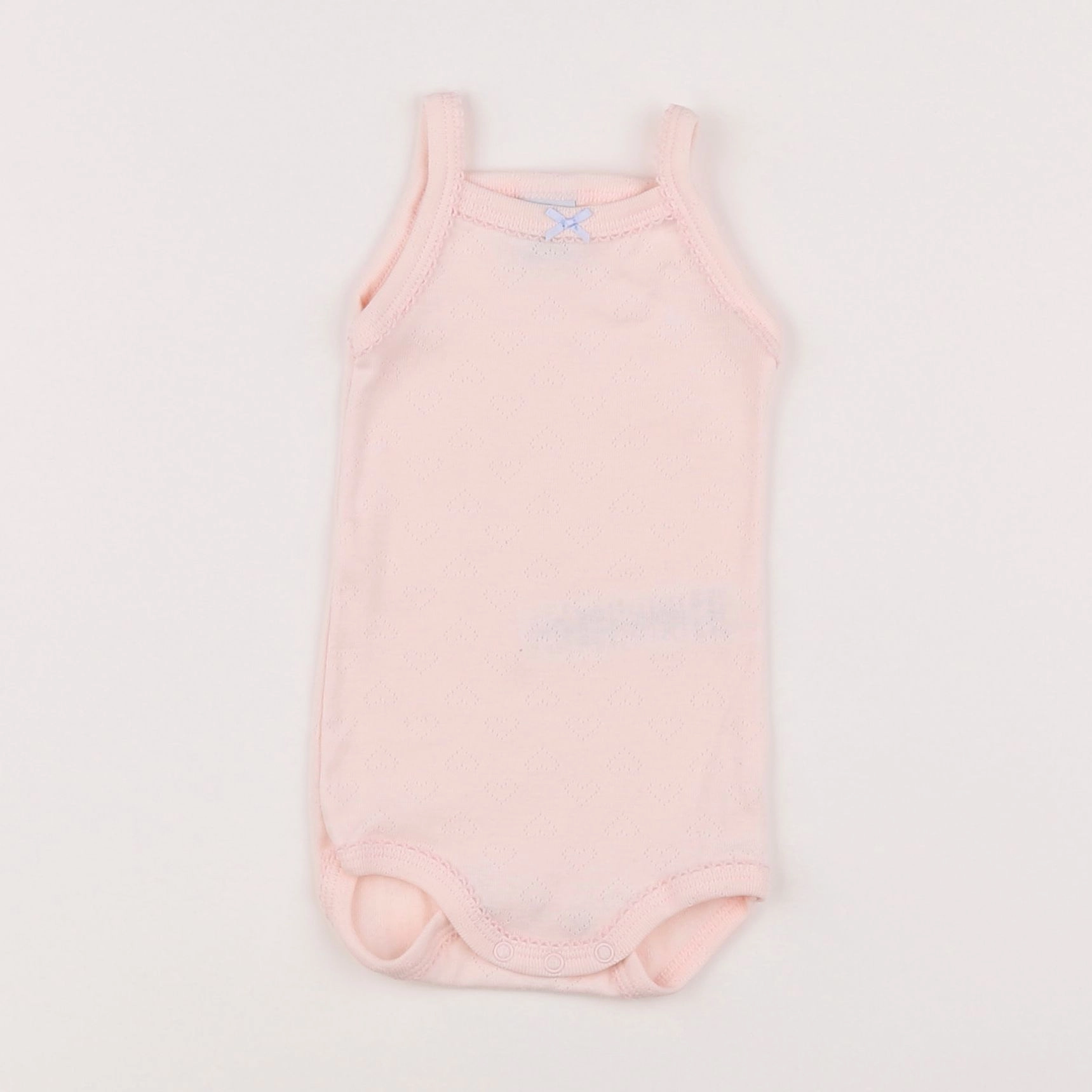 Petit Bateau - body rose - 3 mois