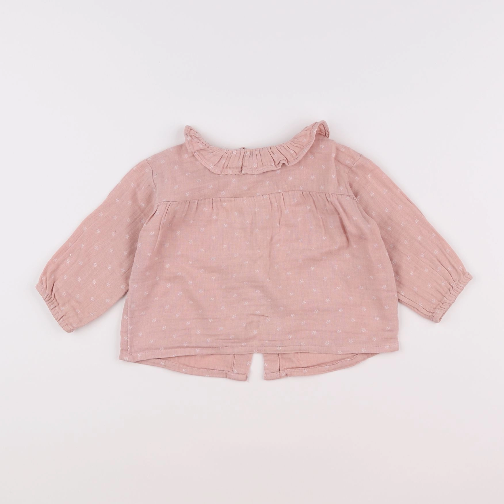 Vertbaudet - blouse rose - 12 mois