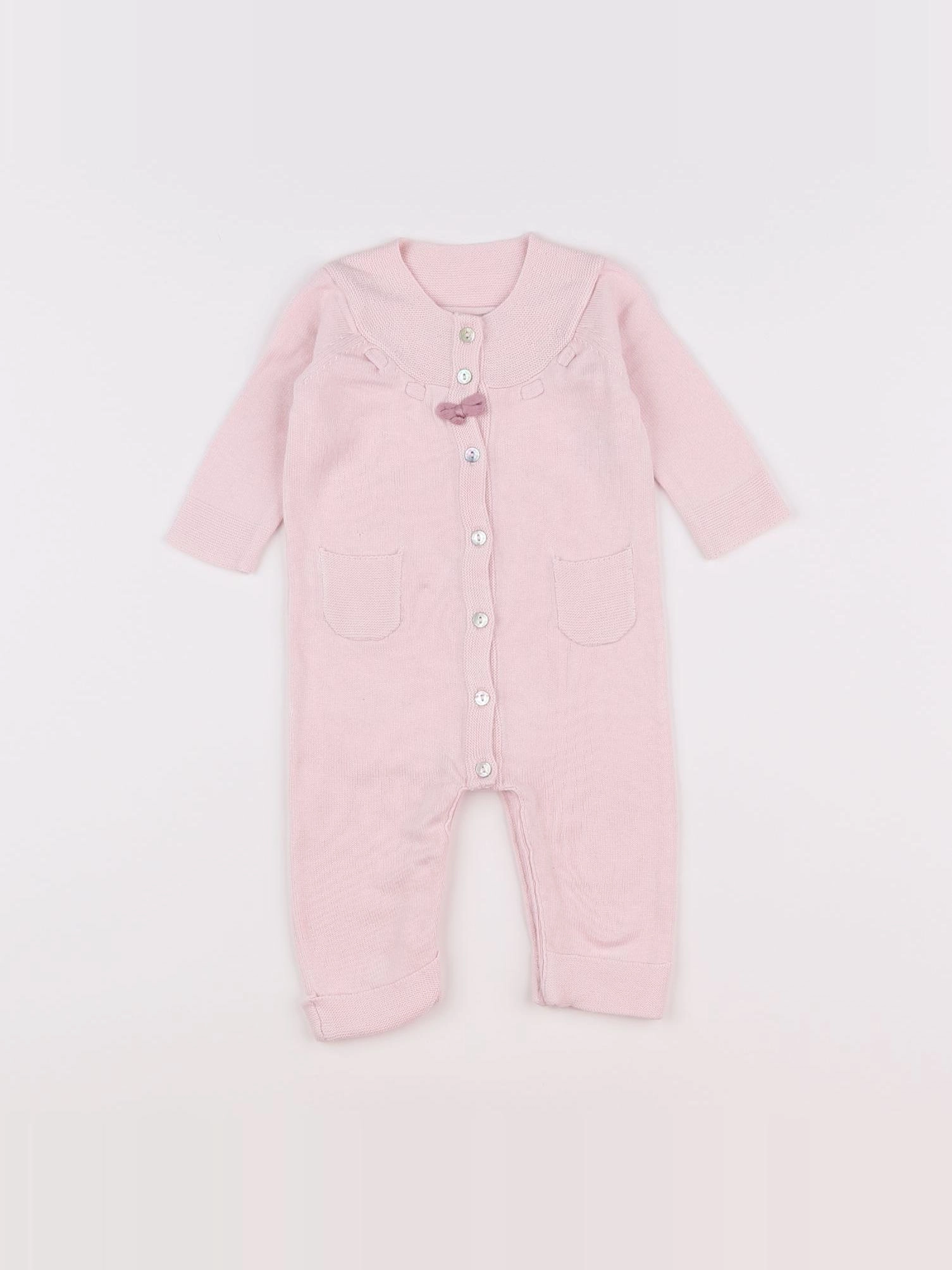 Natalys - combinaison rose - 3 mois