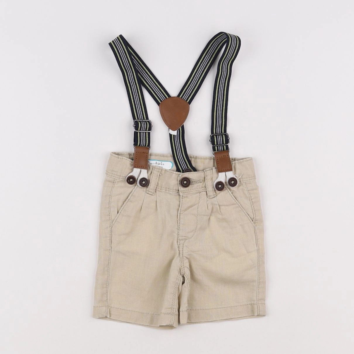 Tape à l'oeil - short beige - 3 mois
