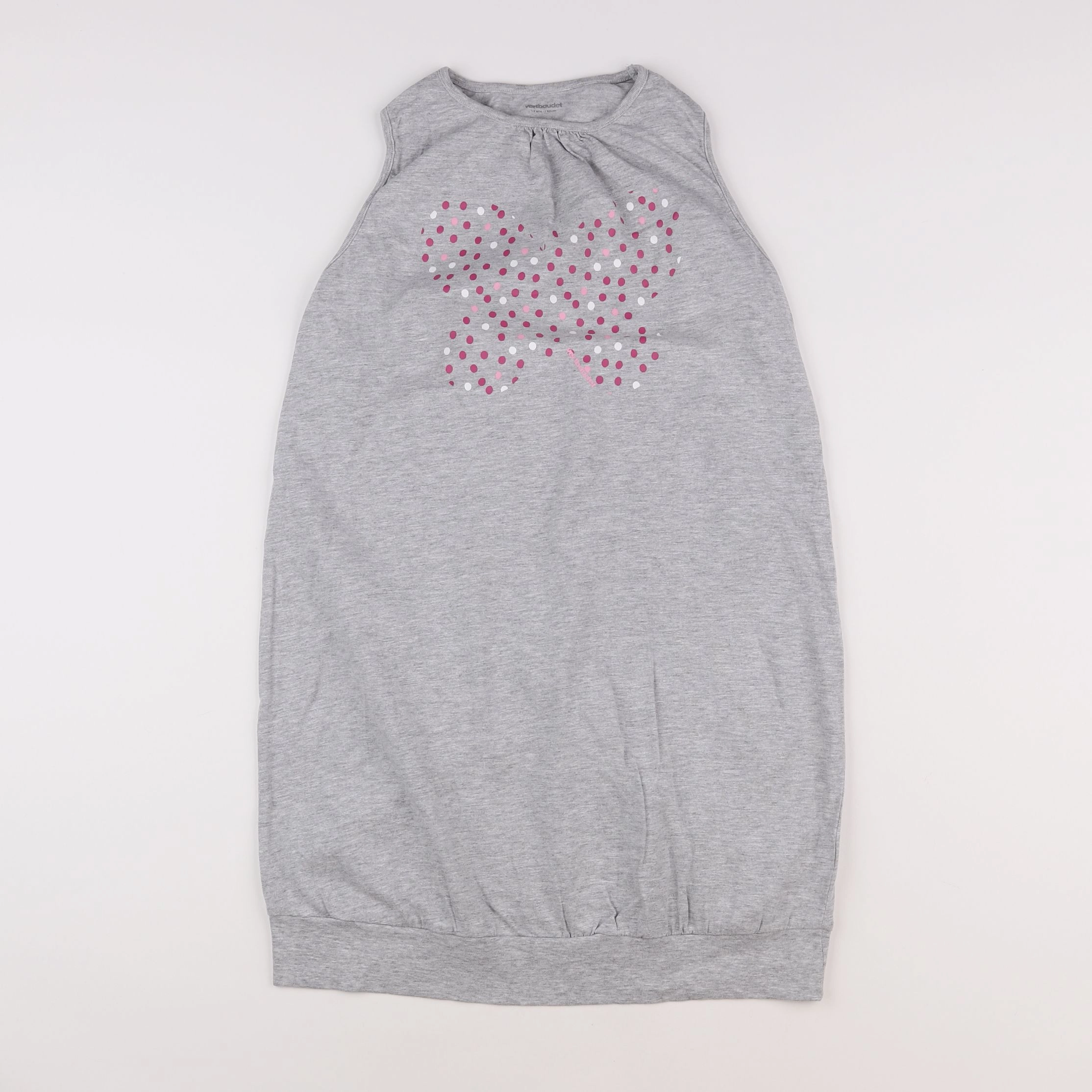 Vertbaudet - robe gris - 12 ans