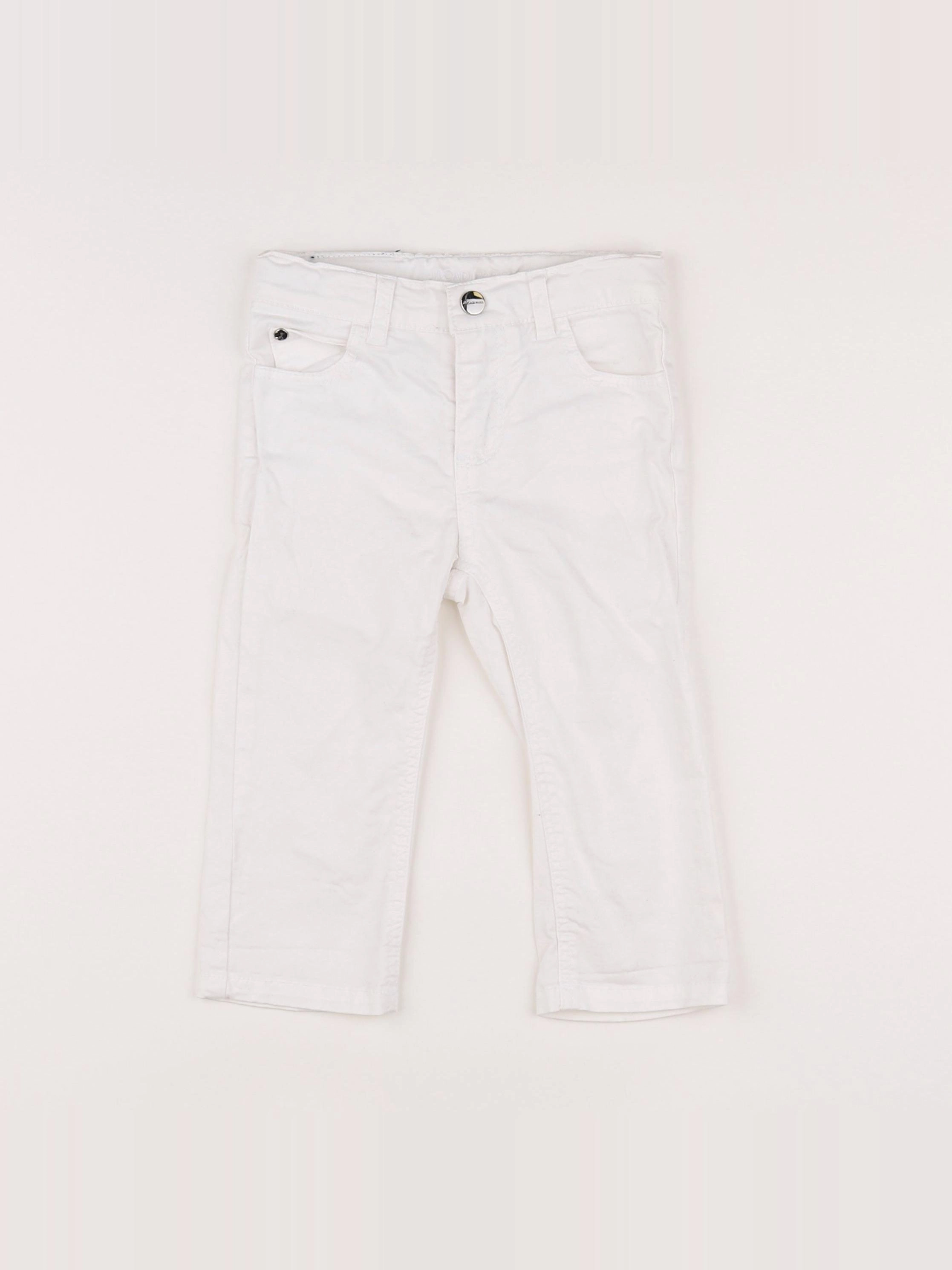 Jacadi - pantalon blanc - 18 mois
