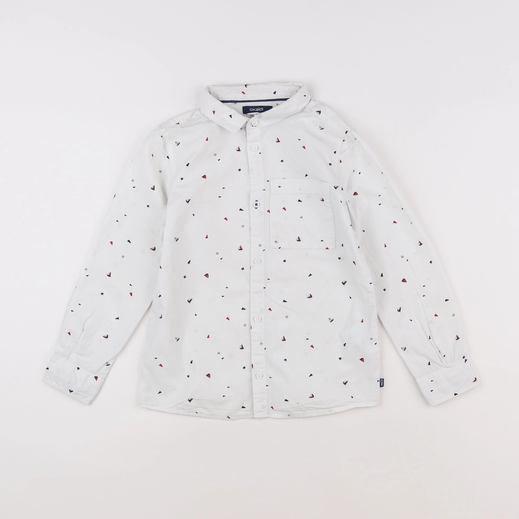 Okaidi - chemise blanc - 6 ans