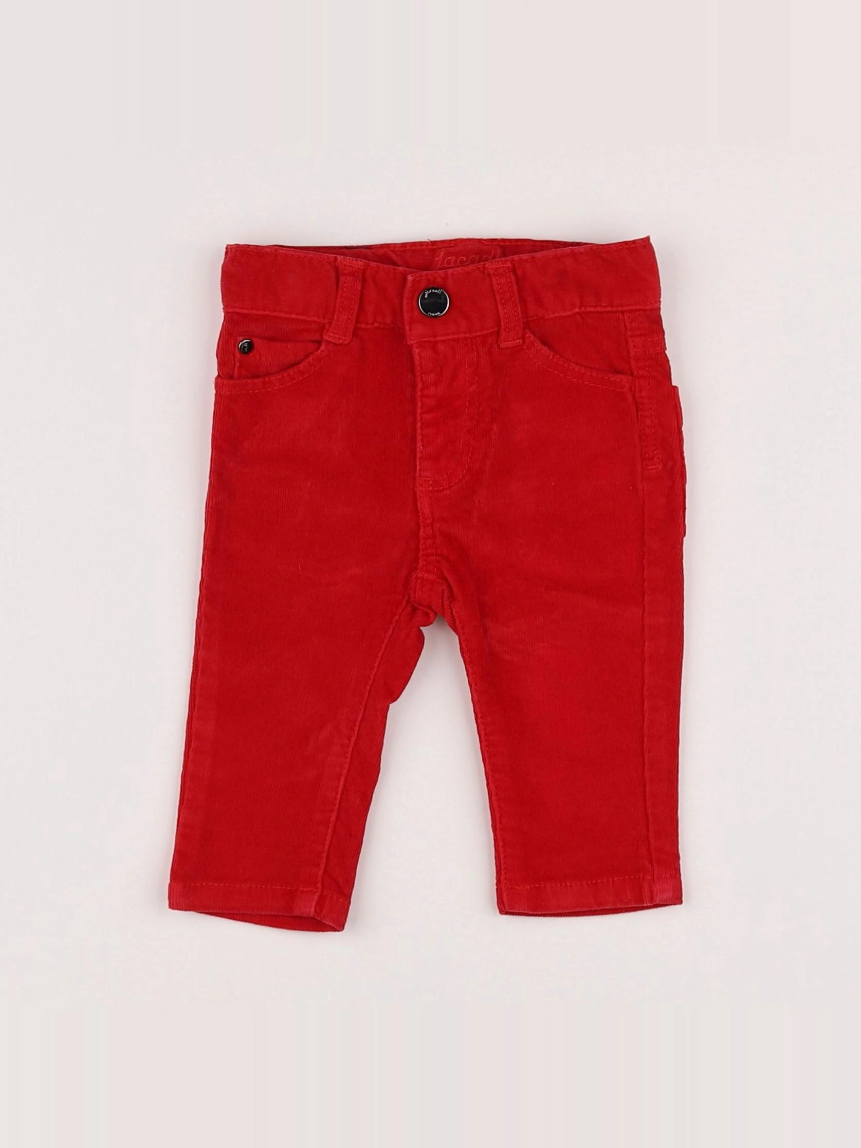 Jacadi - pantalon rouge - 6 mois