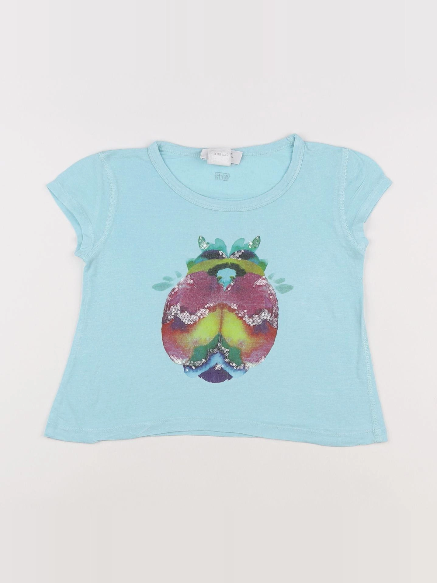 Sonia Rykiel - tee-shirt bleu - 6 ans