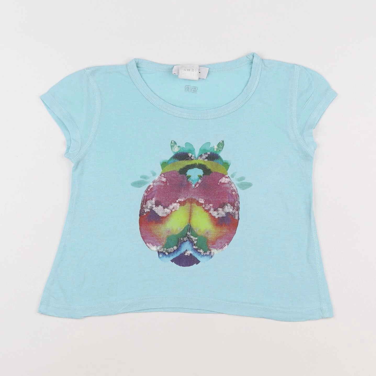 Sonia Rykiel - tee-shirt bleu - 6 ans