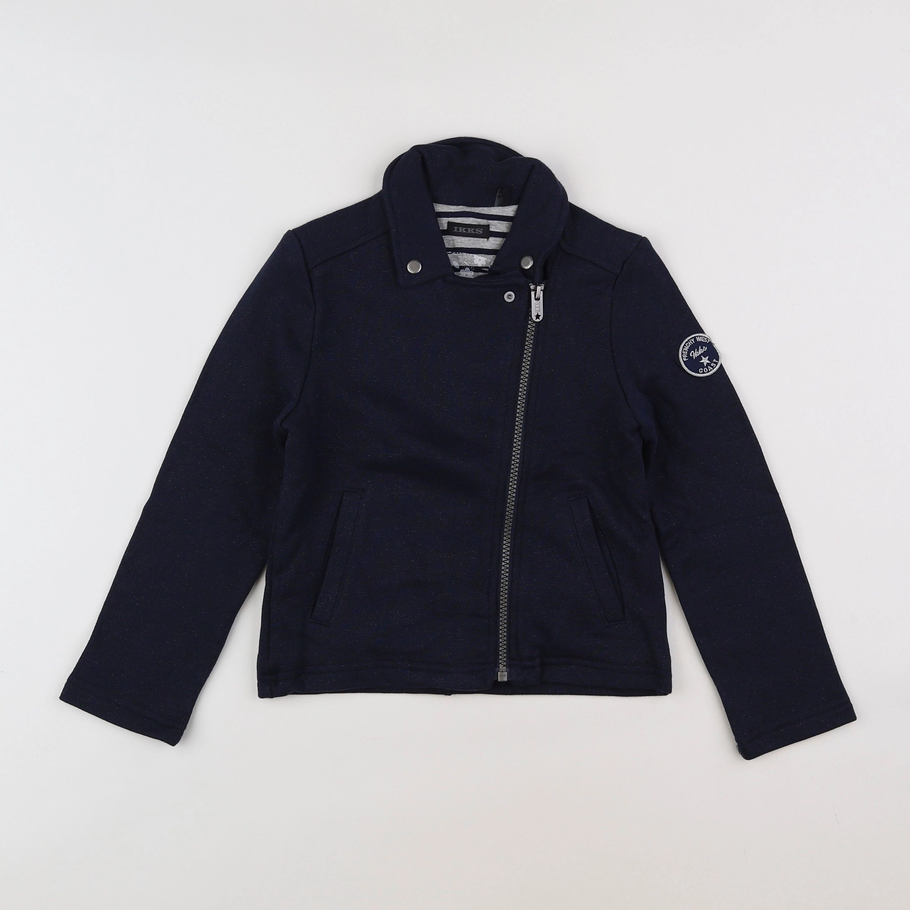 IKKS - veste bleu - 6 ans