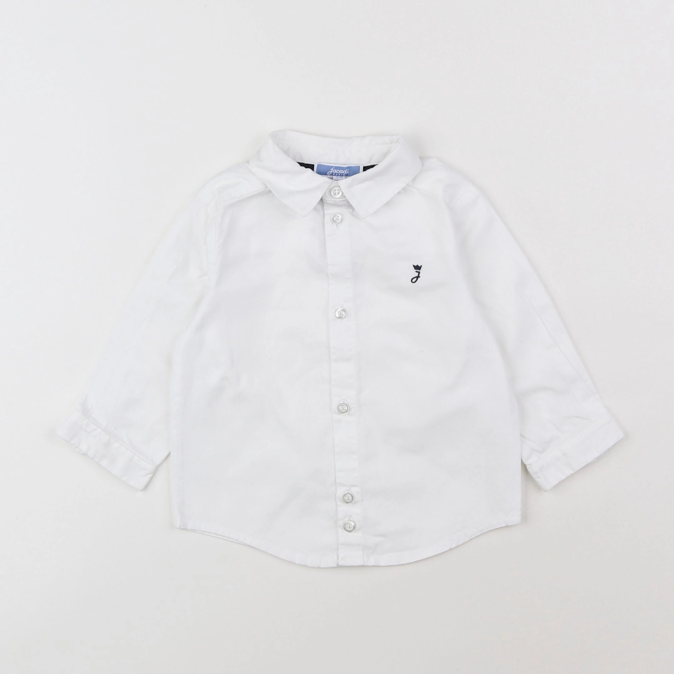 Jacadi - chemise blanc - 12 mois