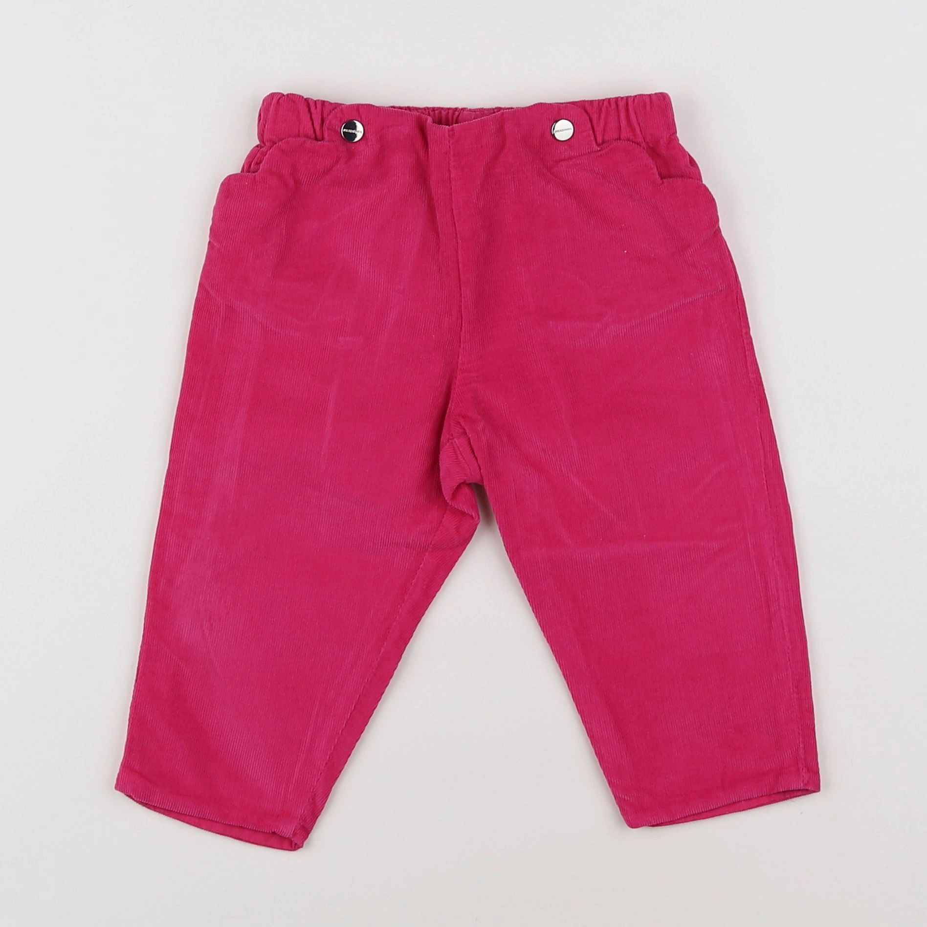 Jacadi - pantalon doublé, liberty rose - 12 mois