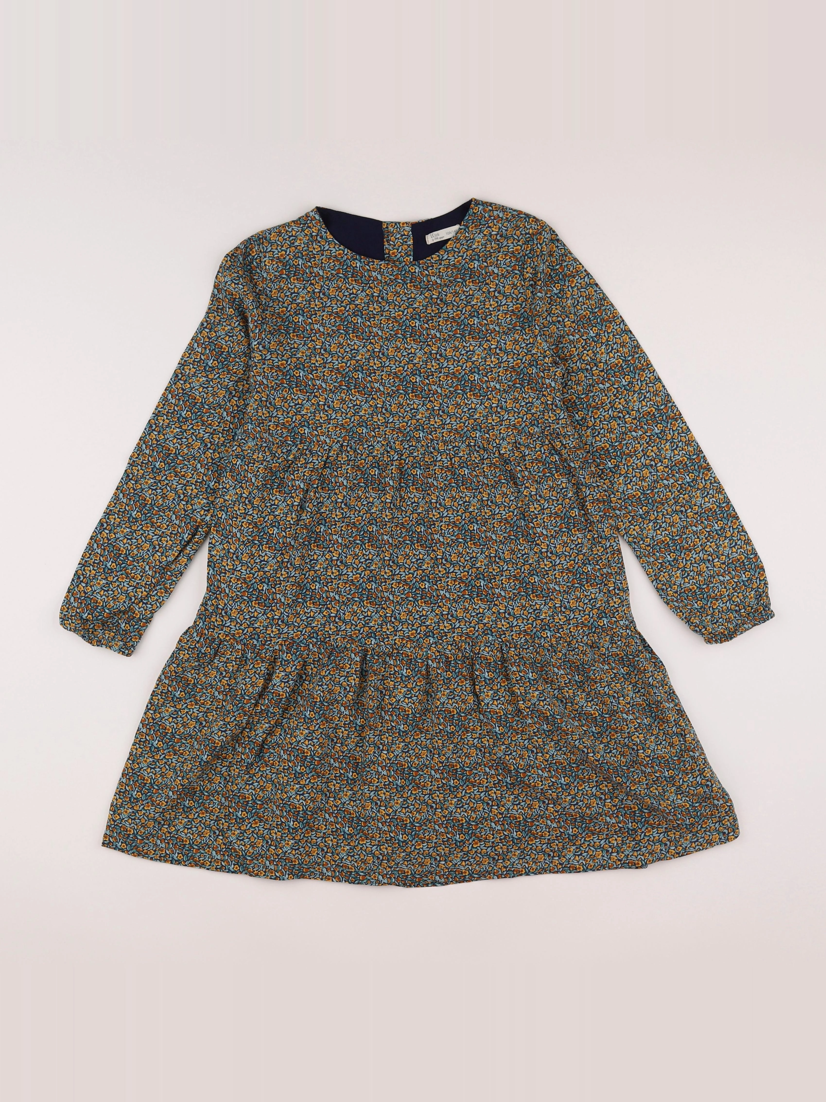 Little Cigogne - robe multicolore - 10 ans