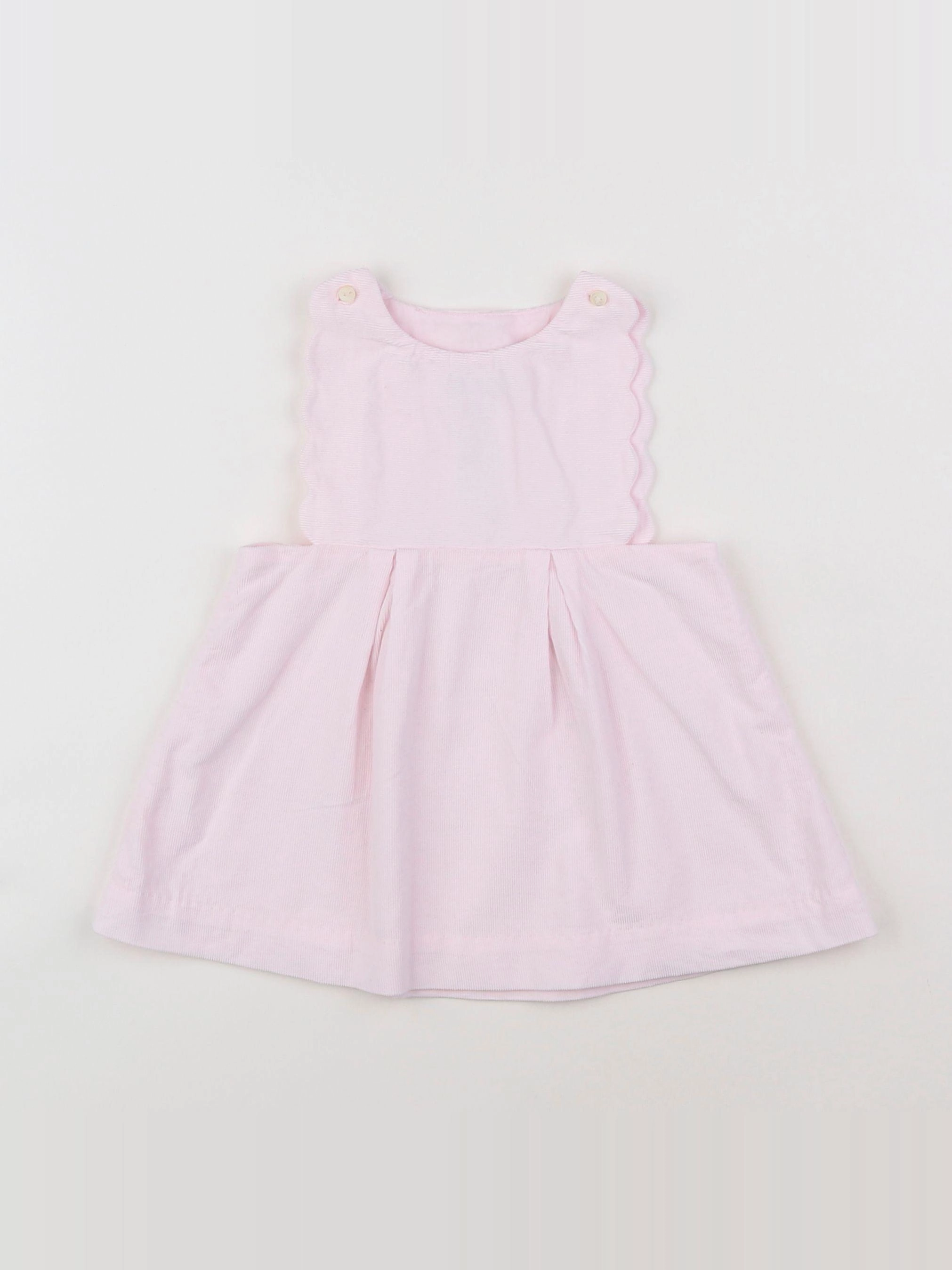 Jacadi - robe rose - 12 mois