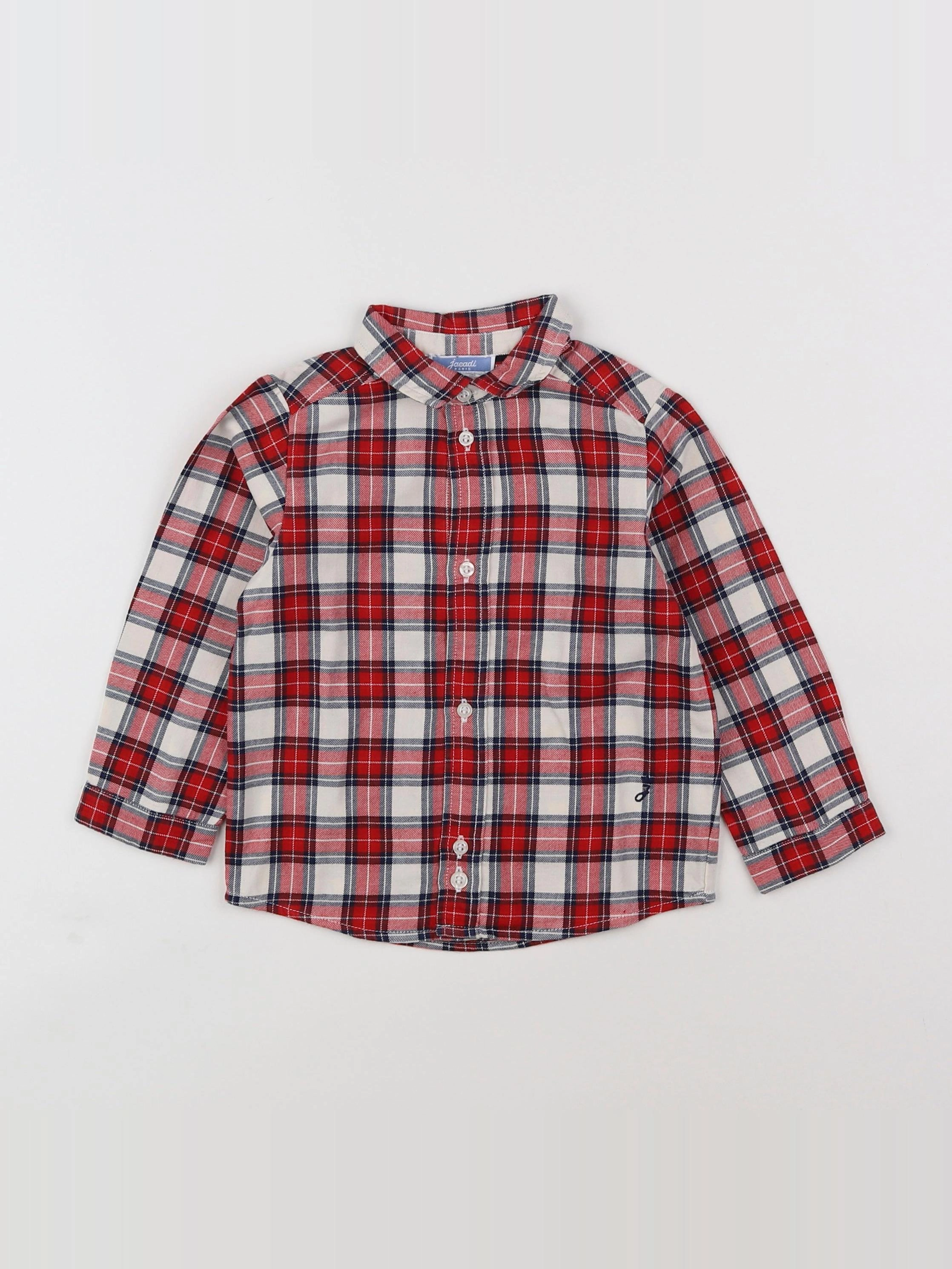 Jacadi - chemise rouge - 18 mois