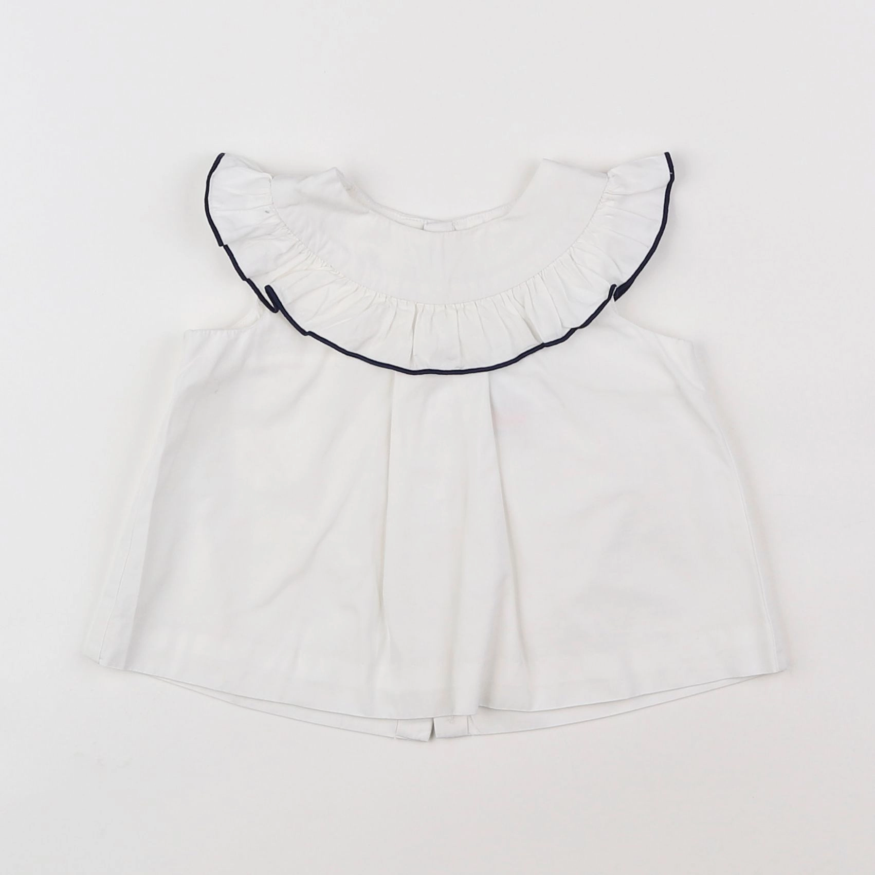Jacadi - blouse blanc - 6 mois