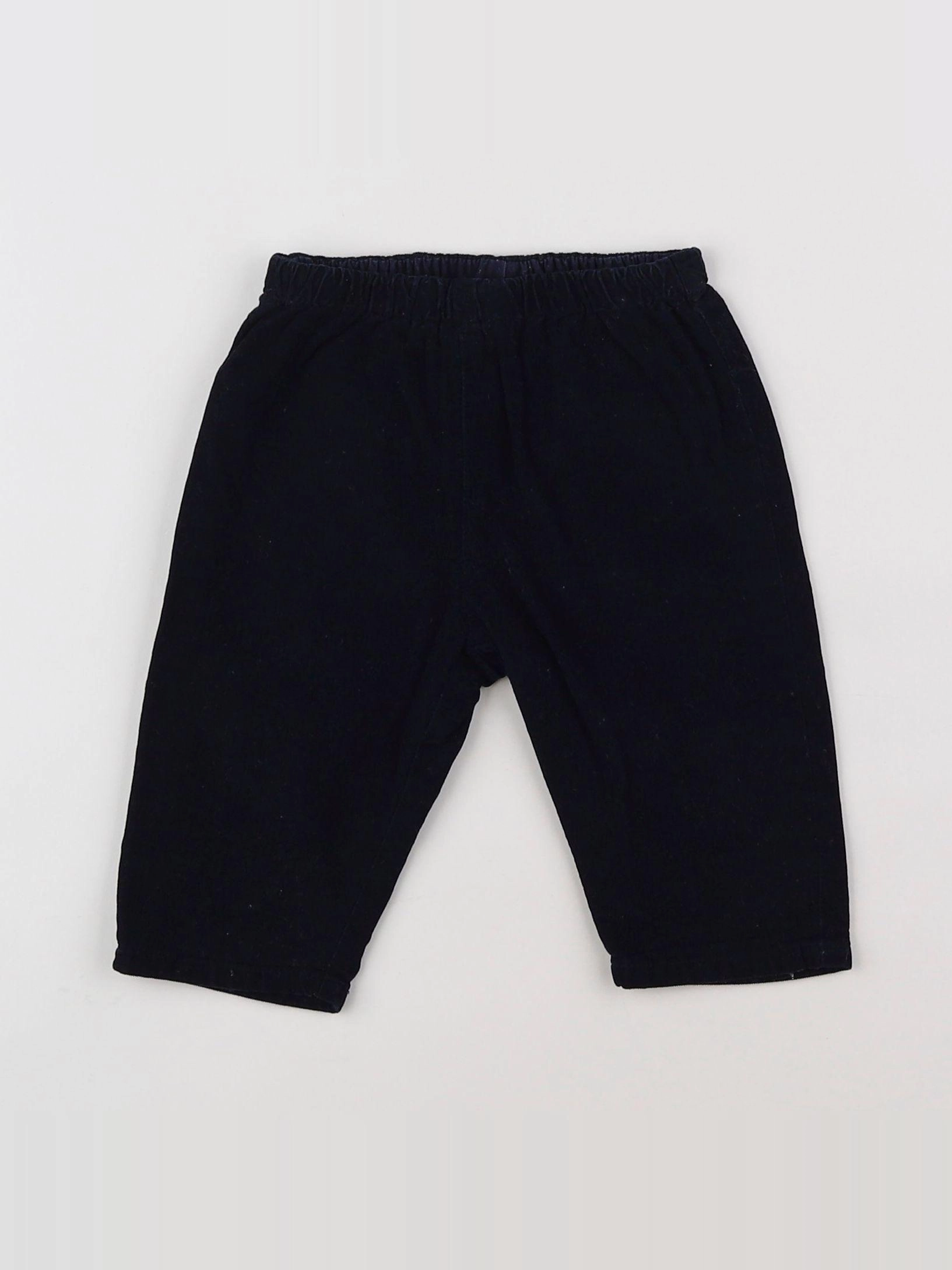 Jacadi - pantalon bleu - 6 mois