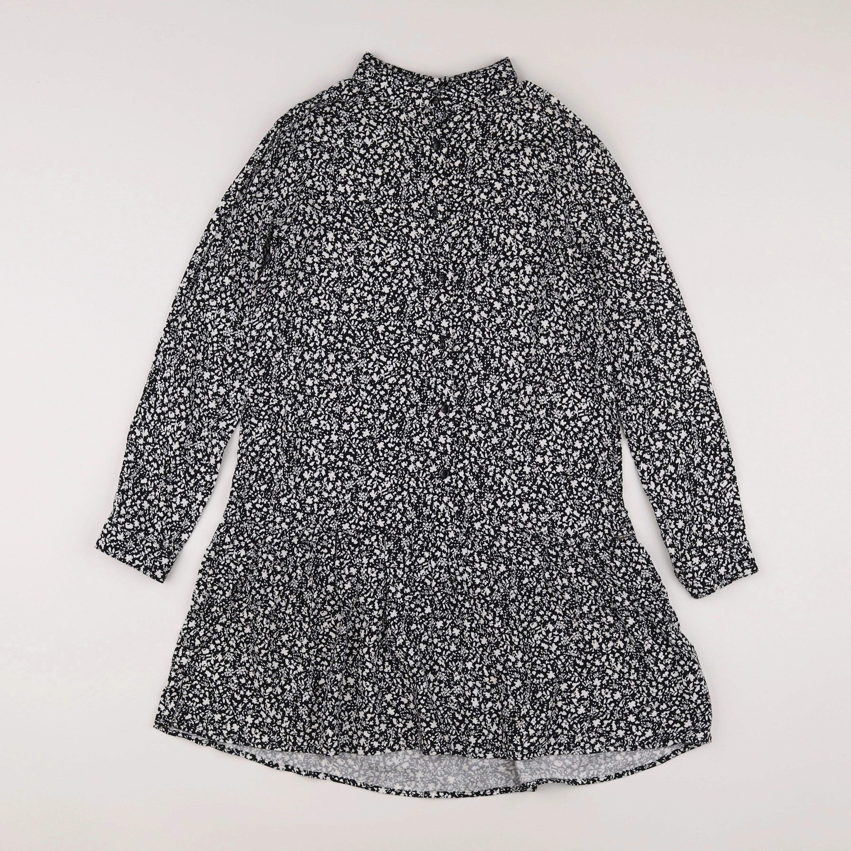 IKKS - robe blanc, noir - 12 ans