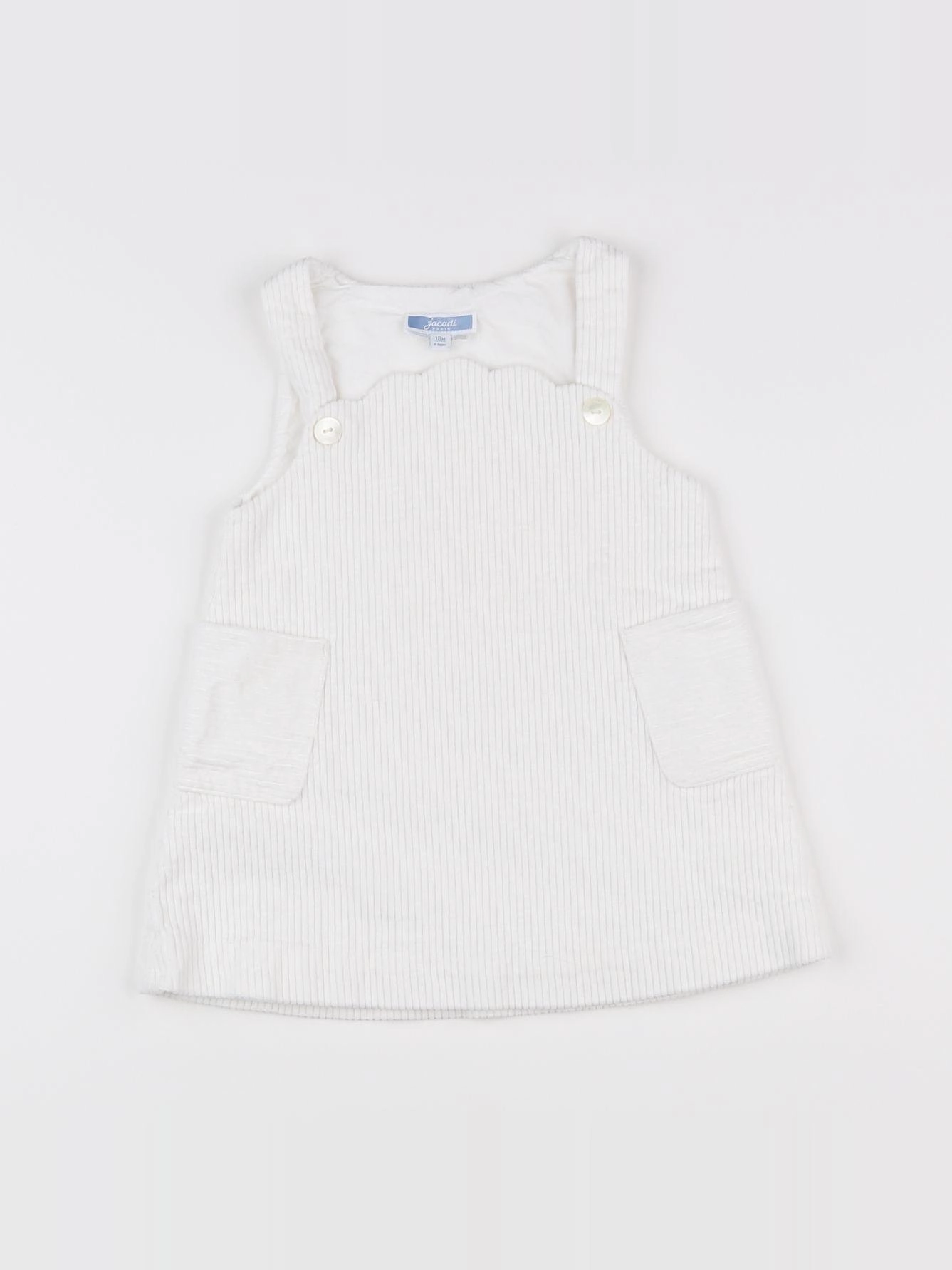 Jacadi - robe blanc - 18 mois