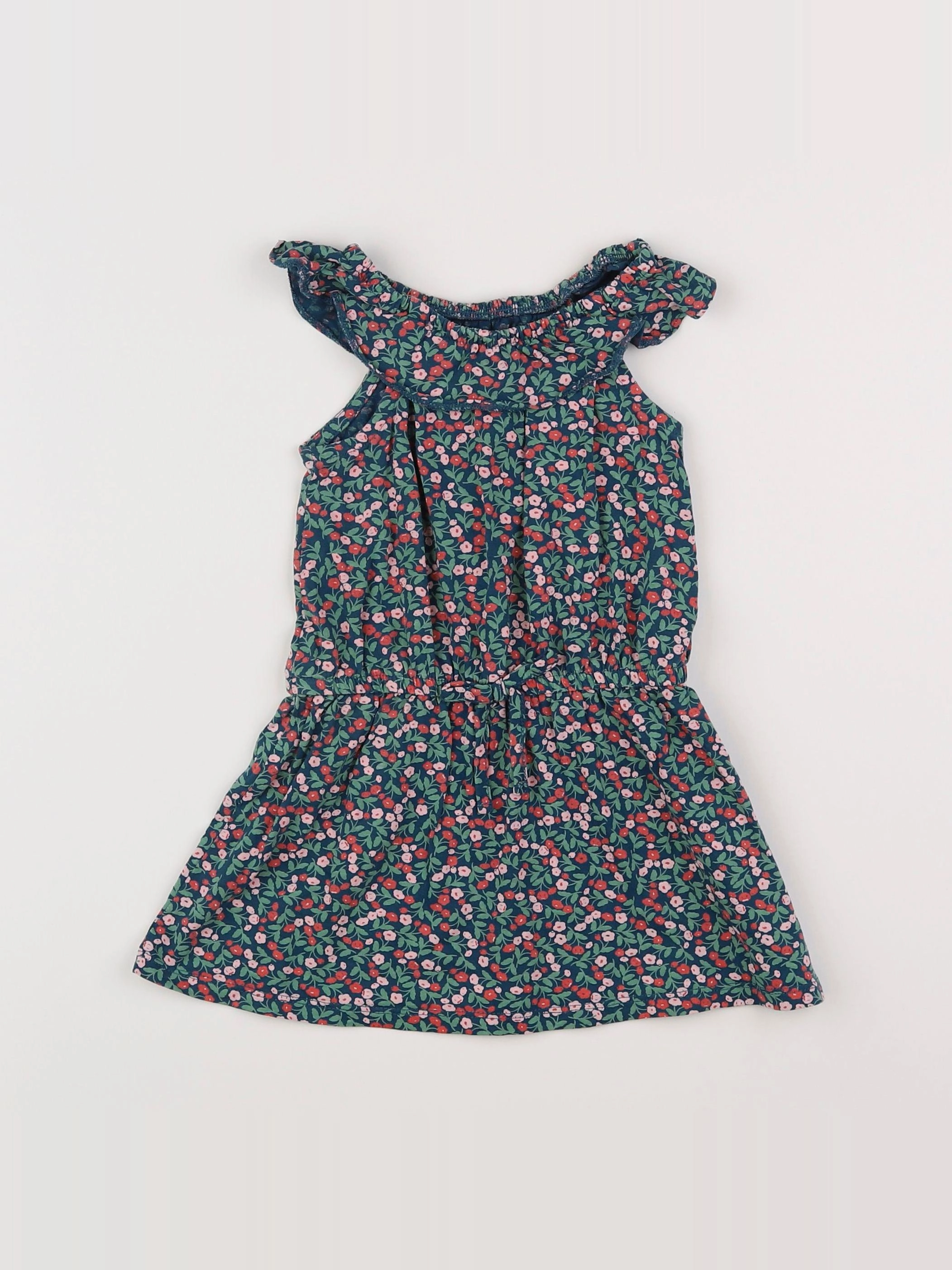 Vertbaudet - robe multicolore - 2 ans