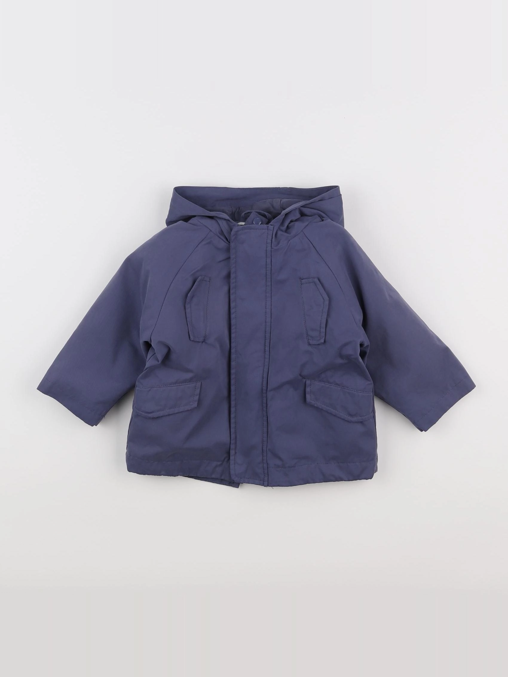 Vertbaudet - veste bleu - 12 mois