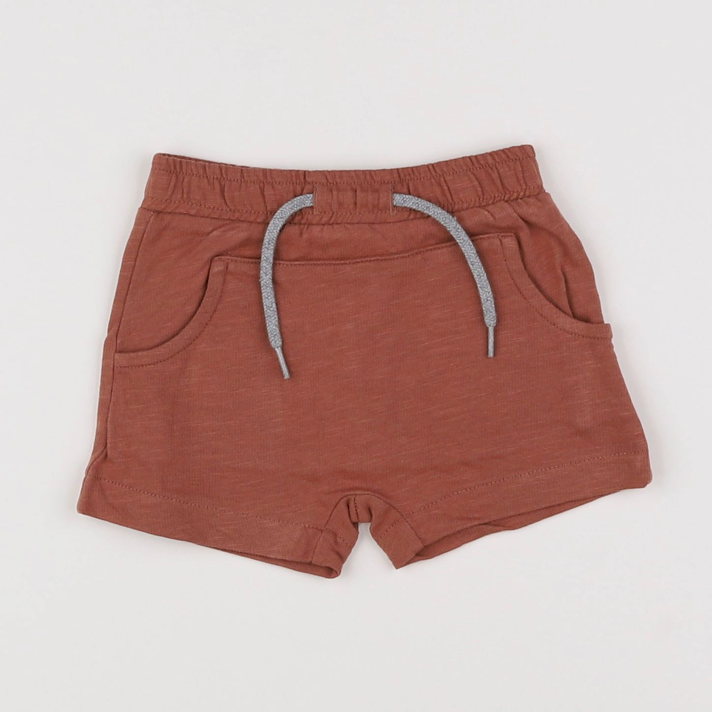 Vertbaudet - short marron - 6 mois