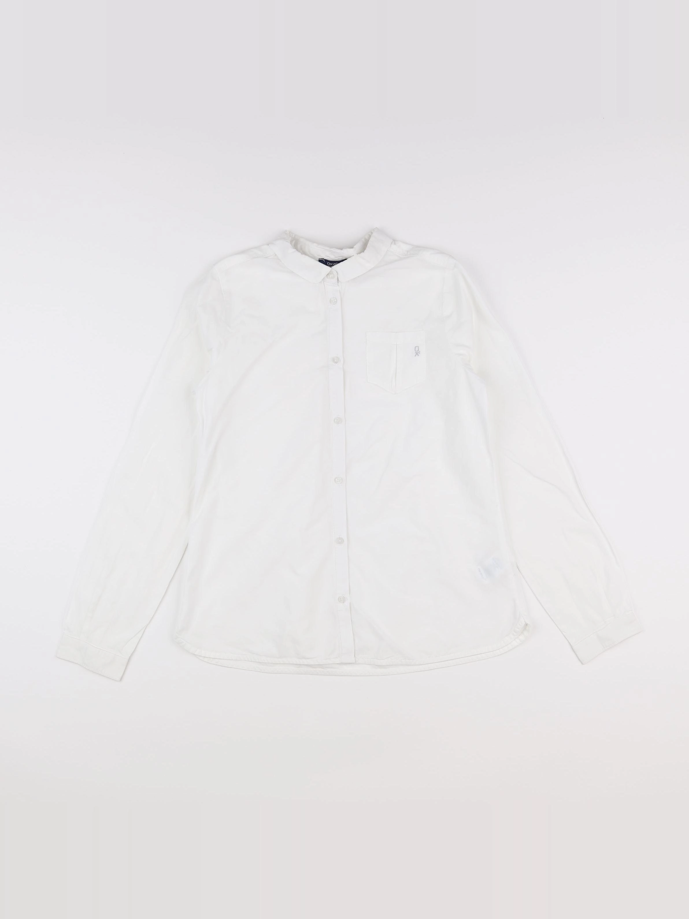 Okaidi - chemise blanc - 12 ans