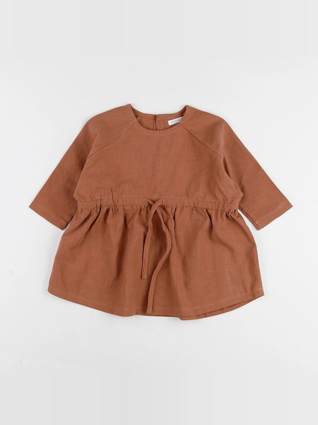 Kids of April  - robe marron - 6/12 mois