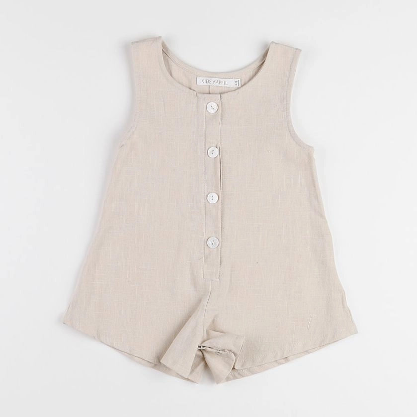 Kids of April  - combinaison beige - 12 mois